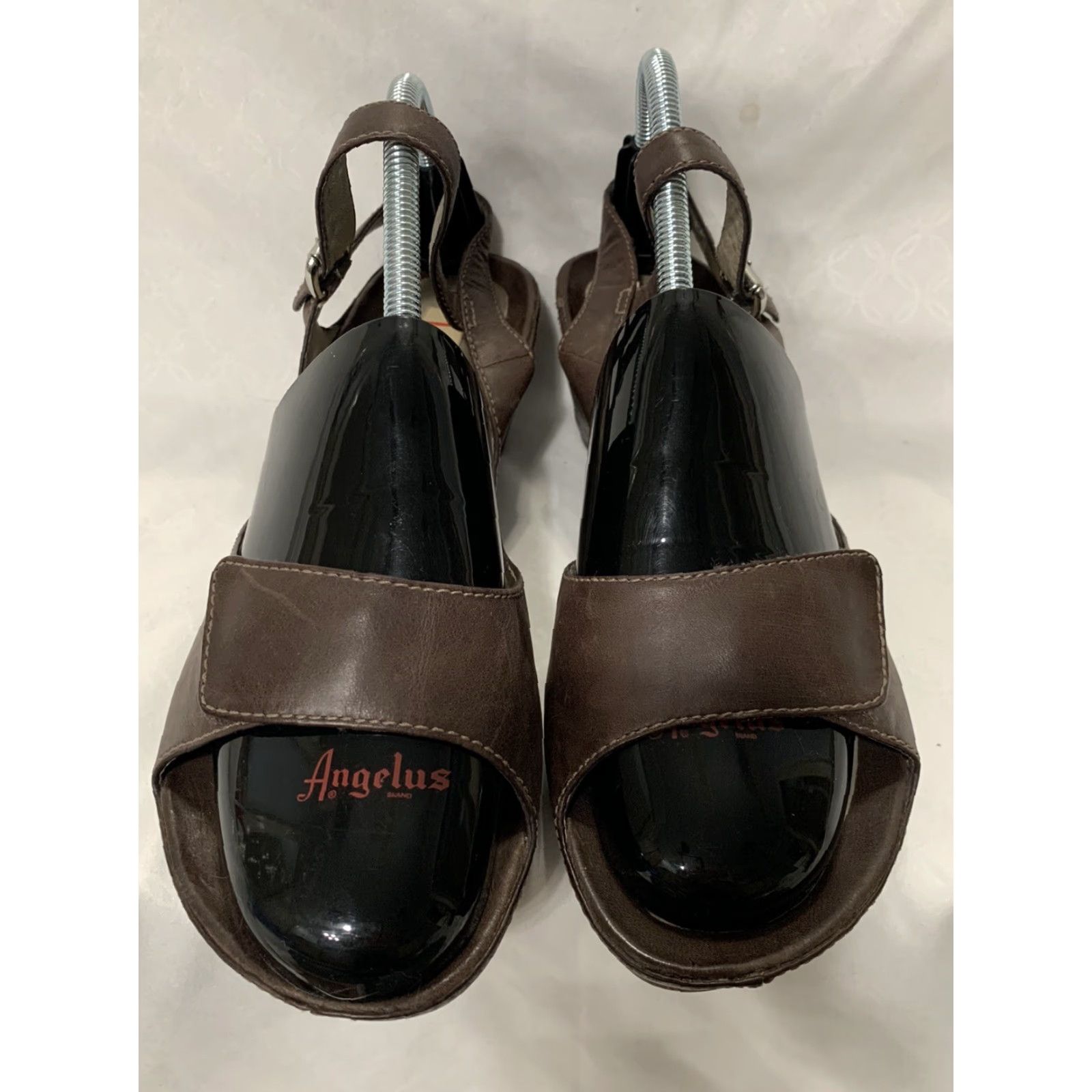 Ecco Womens ECCO Sandals Sz 41 10 Brown Leather Adjustable Straps VGUC Size US 10 / IT 40 - 3 Thumbnail