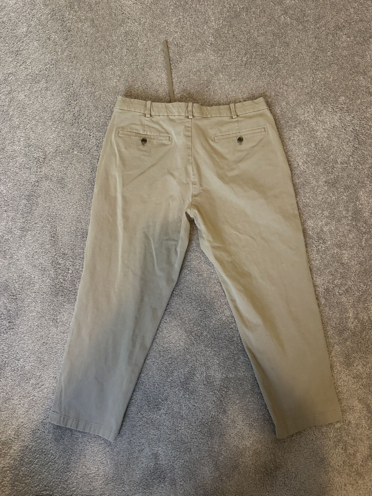 Uniqlo UNIQLO Smart Ankle Pants cropped - Khaki Size US 36 / EU 52 - 2 Thumbnail