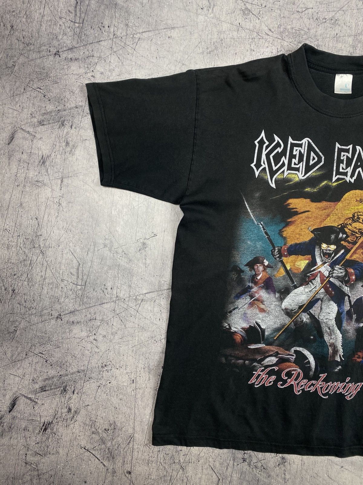 Band Tees Vintage Iced Earth The Reckoning Double Sided Metal T-Shirt Size US L / EU 52-54 / 3 - 3 Thumbnail