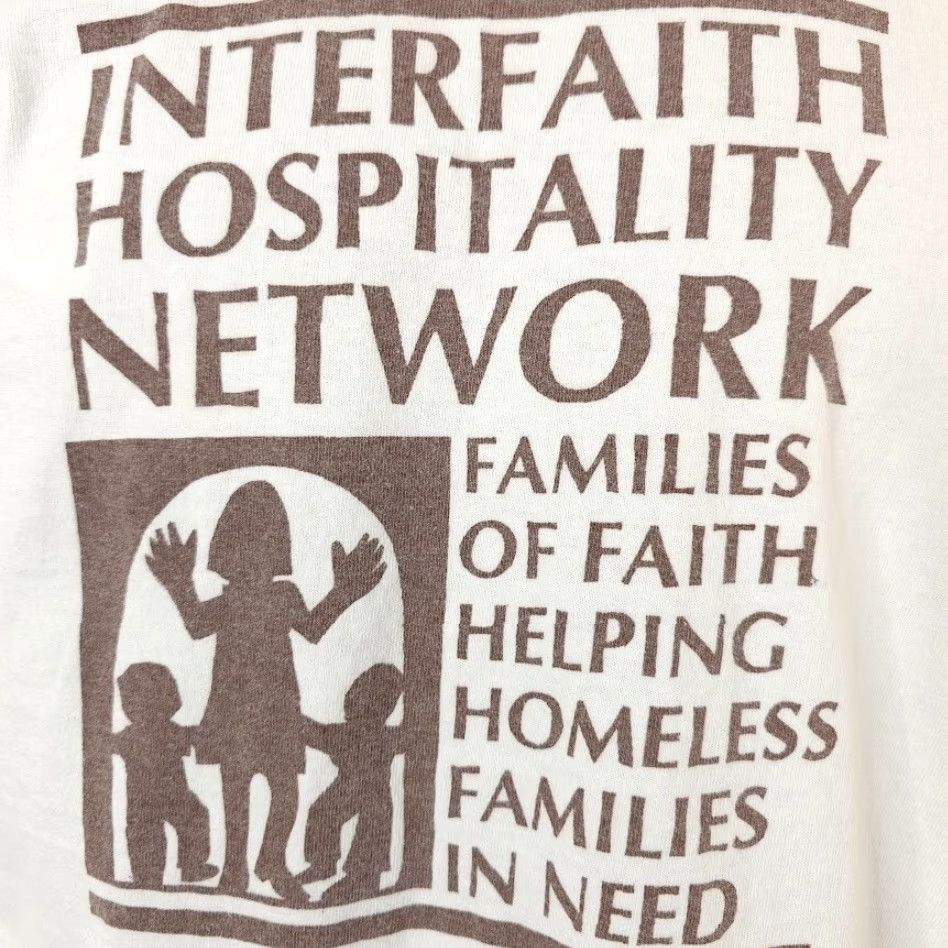 Vintage VINTAGE All Sport Interfaith Hospitality Network T Shirt Mens Size S Cream 90s Made In USA Size US S / EU 44-46 / 1 - 3 Thumbnail