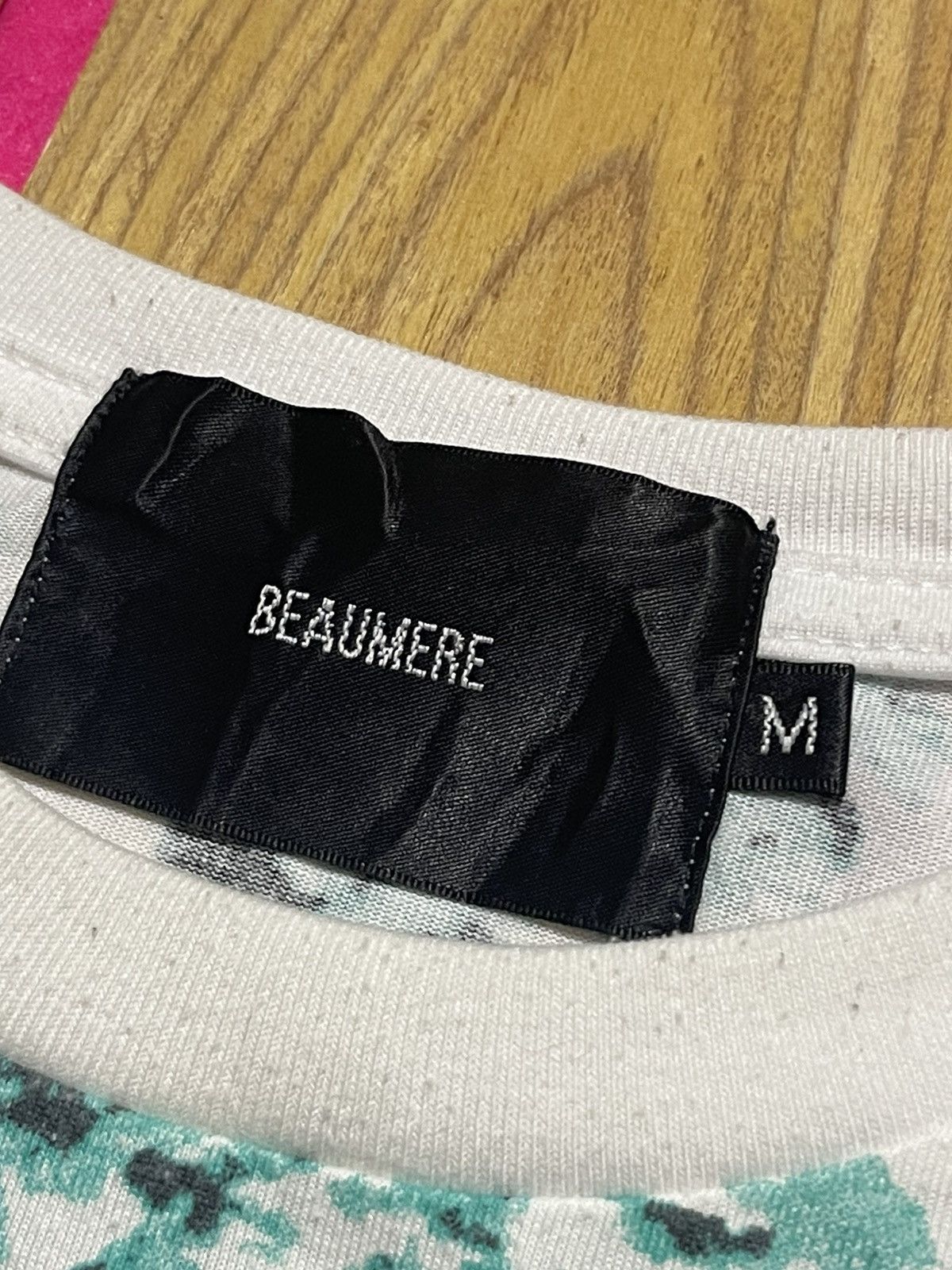 If Six Was Nine Y2K BEAUMERE short sleeve tshirt tai day color style Size US M / EU 48-50 / 2 - 4 Thumbnail