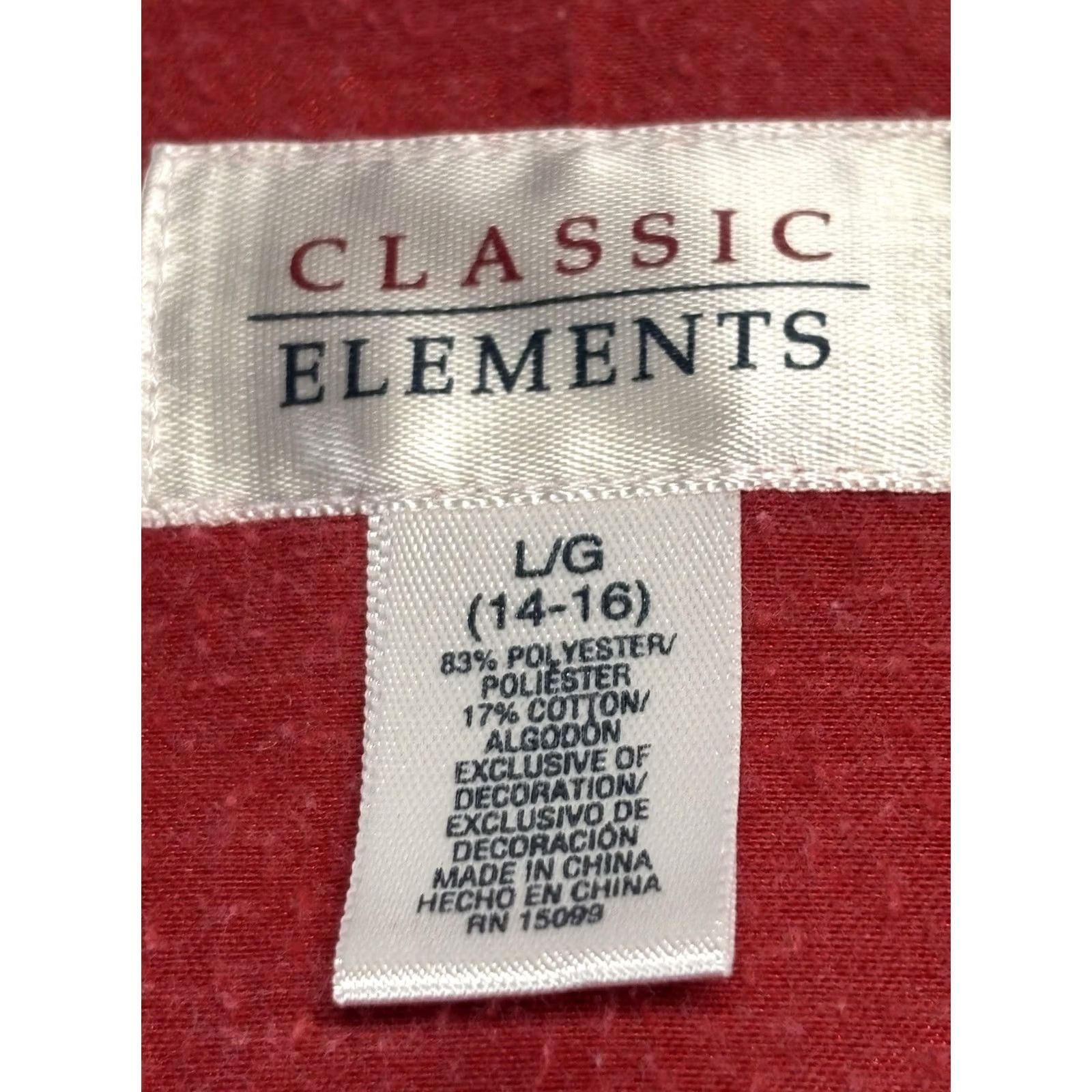 Vintage VINTAGE Classic Elements Satin Pajamas Red Damask 2 Pc Lounge Women’s L Red Stripe Damask Lounge Womens L Satin Pajamas Size ONE SIZE - 7 Thumbnail