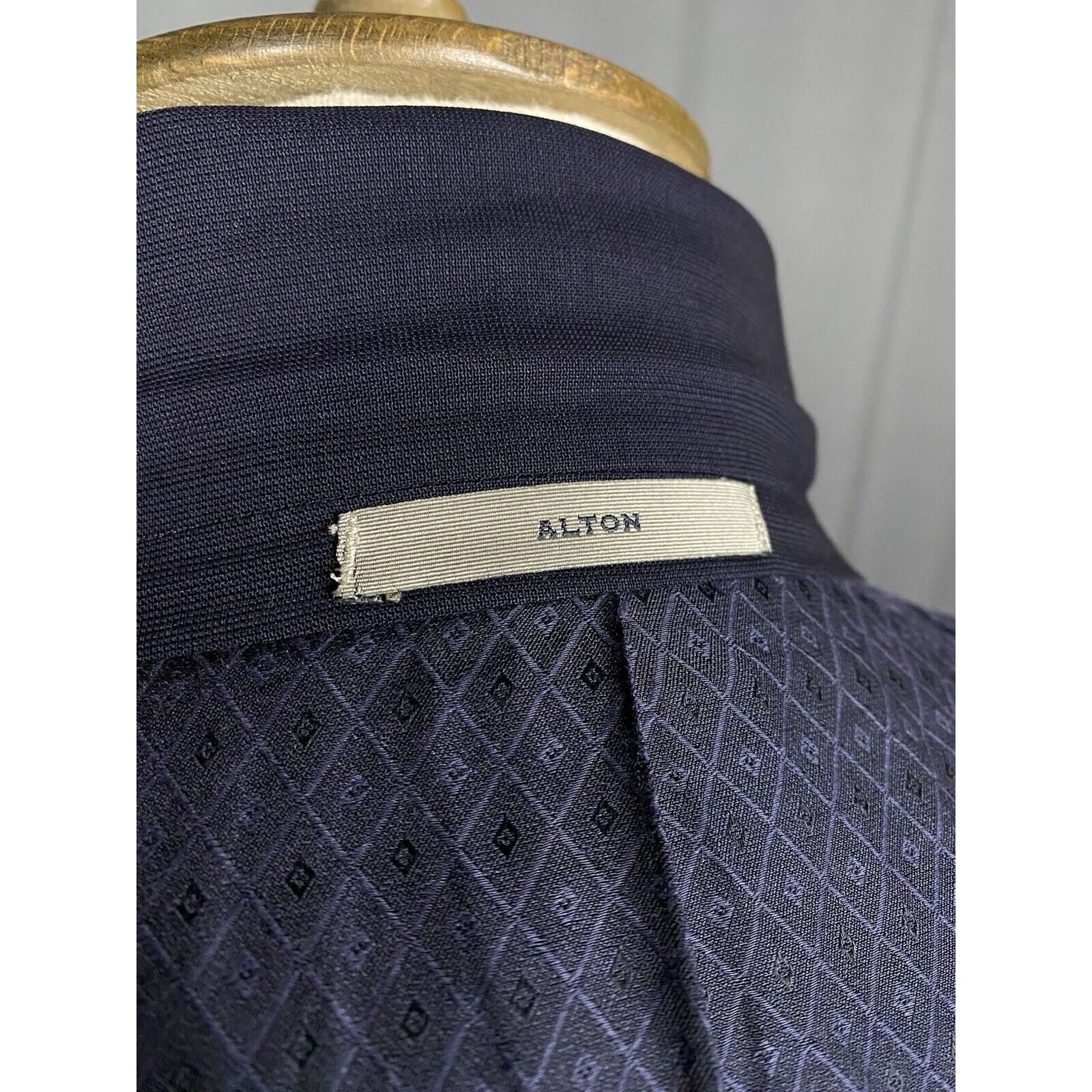 Boglioli Boglioli Men's Dark Blue Wool Blazer Jacket Size 54 Size 54R - 9 Thumbnail