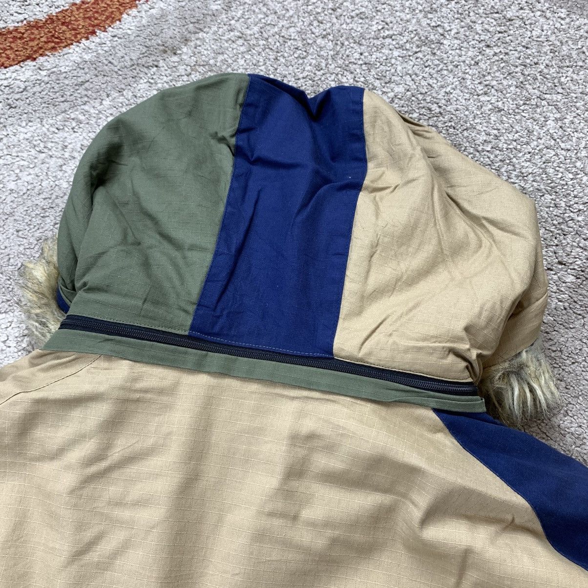 Japanese Brand Japanese Brand FIELDCORE Faux Fur Hooded Jacket Multi Color Size US L / EU 52-54 / 3 - 13 Thumbnail