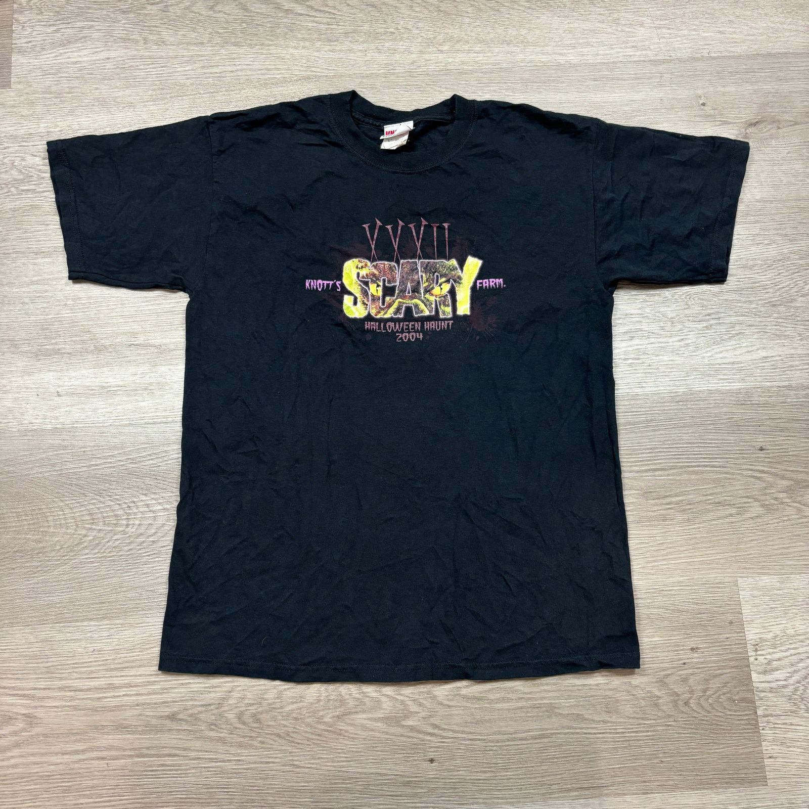 Vintage Rare Vintage 2004 Knotts Scary Farm Zombie T Shirt Large Size US L / EU 52-54 / 3 - 2 Thumbnail