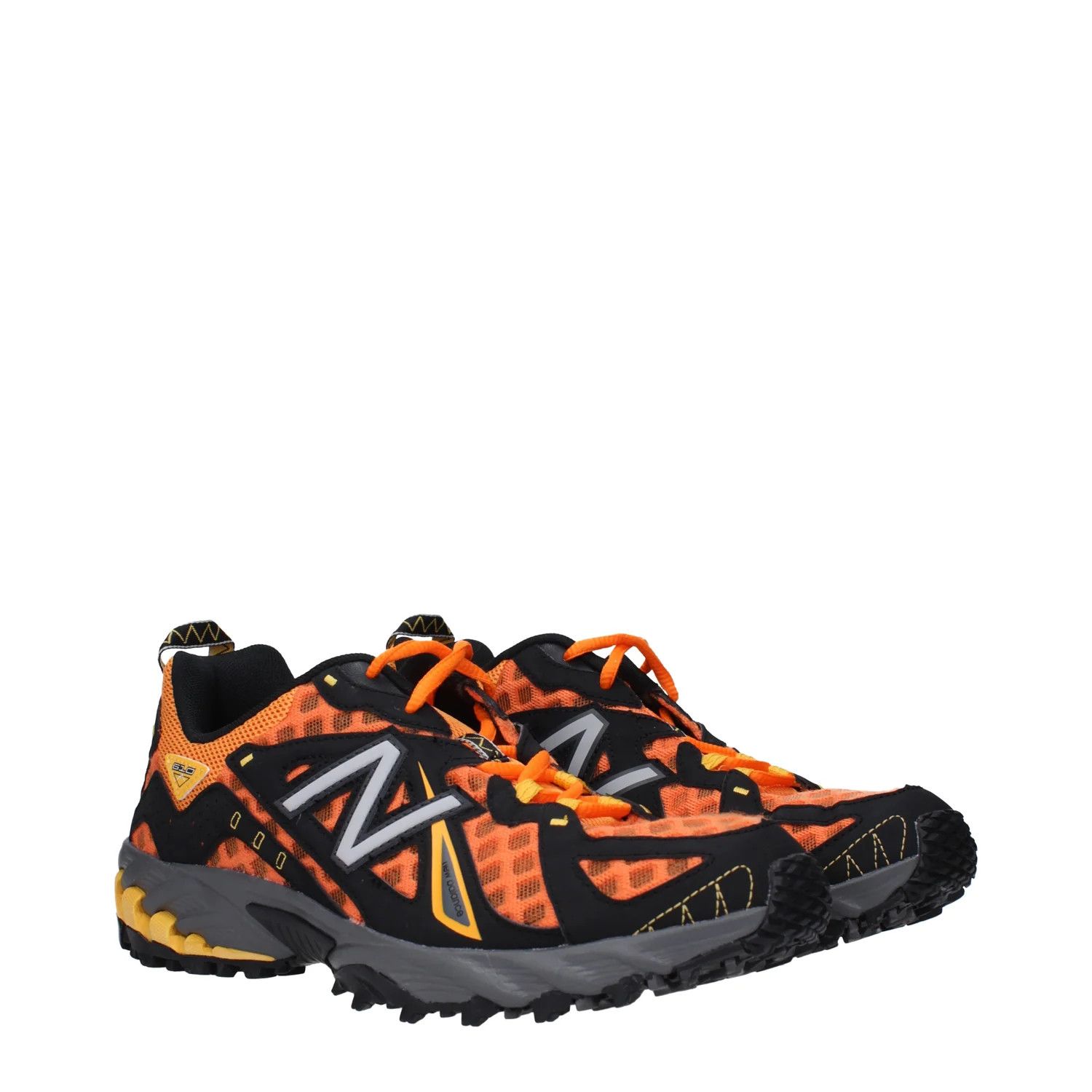 New Balance ob1o1e0925 Fabric Low-Top Sneakers in Orange/Black Size US 10.5 / EU 43-44 - 2 Thumbnail