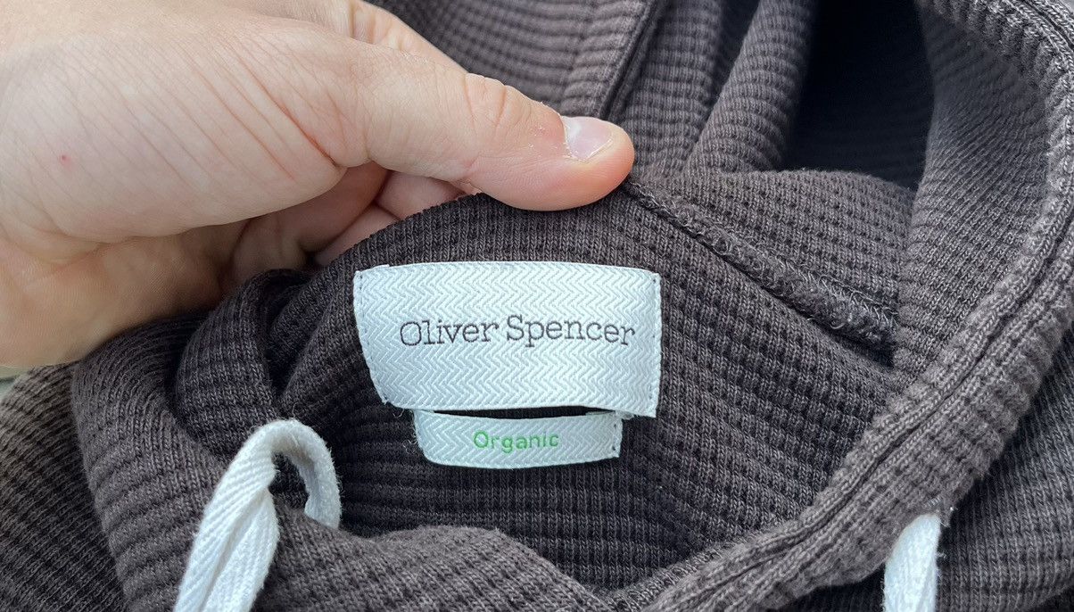 Oliver Spencer Oliver Spencer organic cotton walsham waffle knit hoodie Size US S / EU 44-46 / 1 - 17 Thumbnail