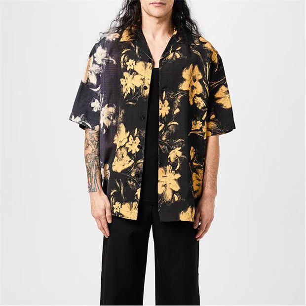 Jil Sander o1loc1c1124 Shirts in Black/Yellow Size US L / EU 52-54 / 3 - 3 Thumbnail