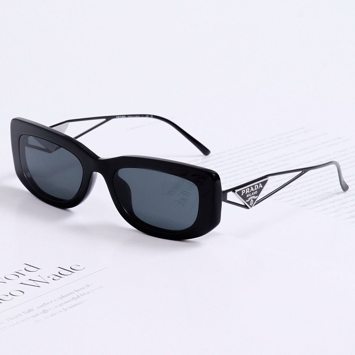 Prada PRADA 0PR 14YS 1AB5S0 SUNGLASSES Size ONE SIZE - 2 Thumbnail