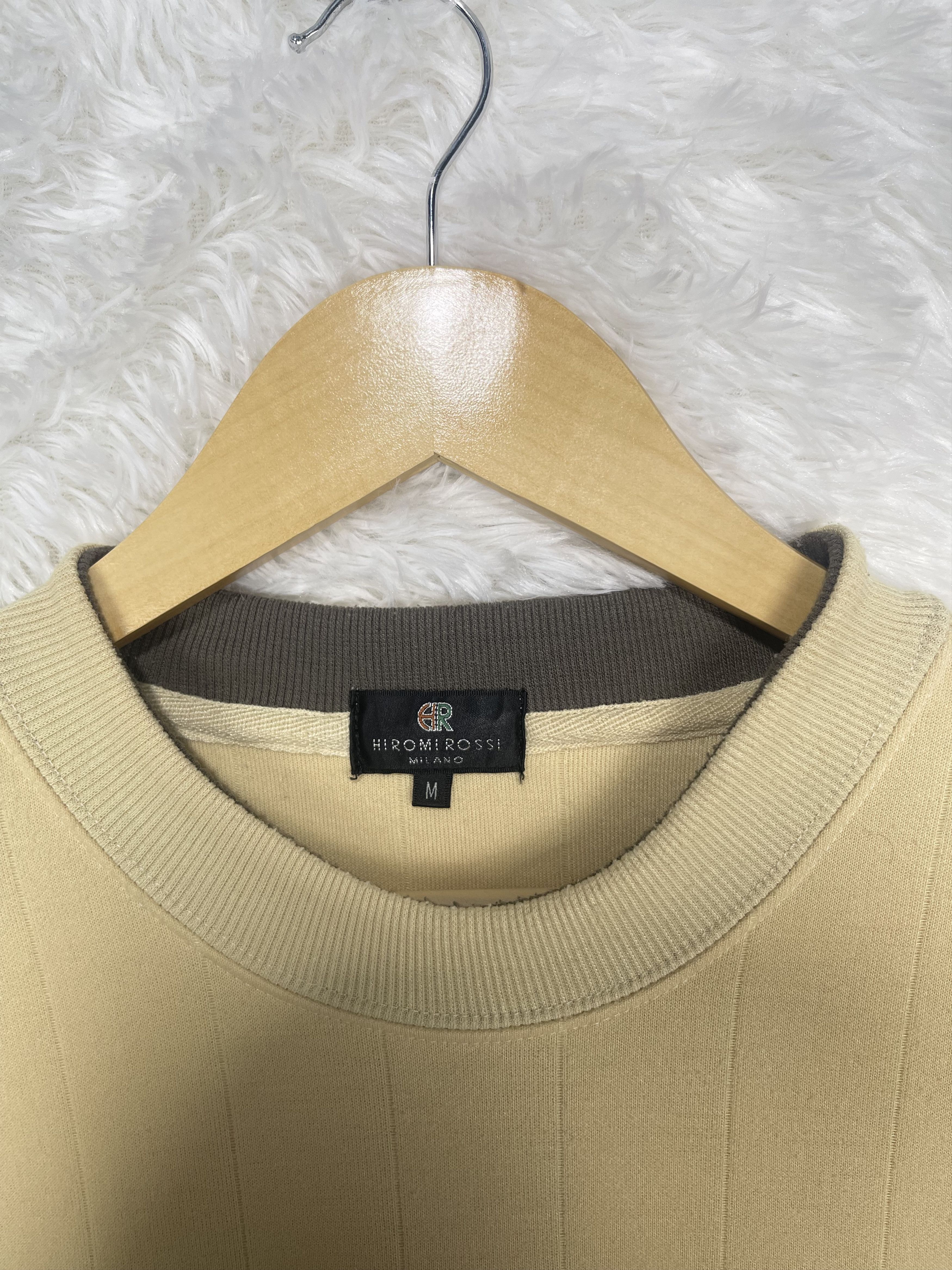 Japanese Brand Vintage Hiromi Rossi Milano Embroidered Sweatshirt AS0026 Size US M / EU 48-50 / 2 - 5 Thumbnail