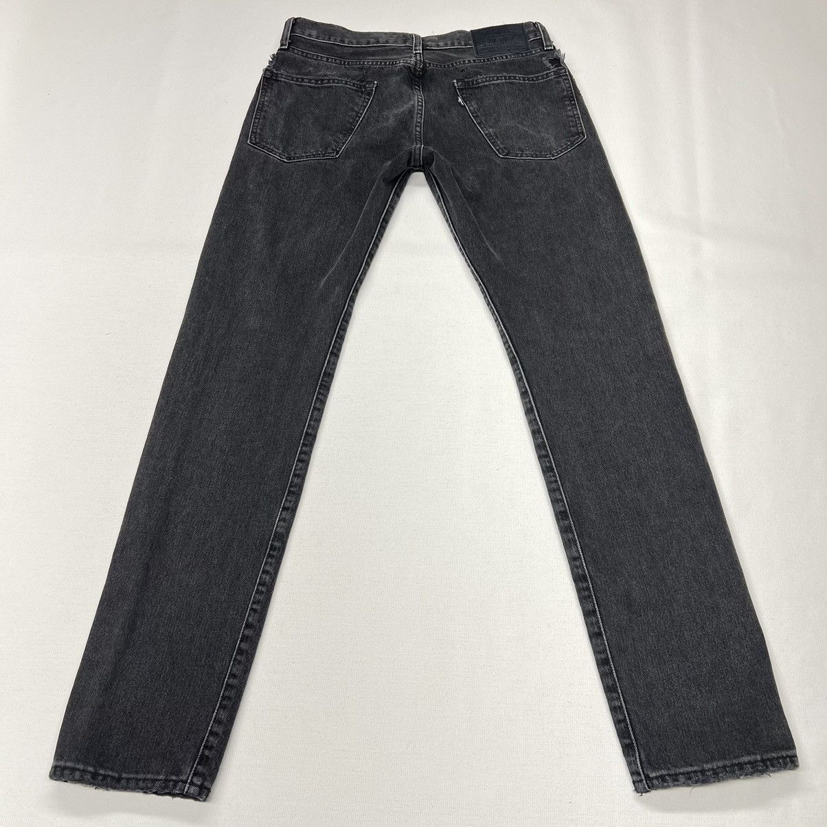 Levi's Levis Jeans Black Made & Crafted 502 Regular Taper Faded Size US 30 / EU 46 - 16 Thumbnail