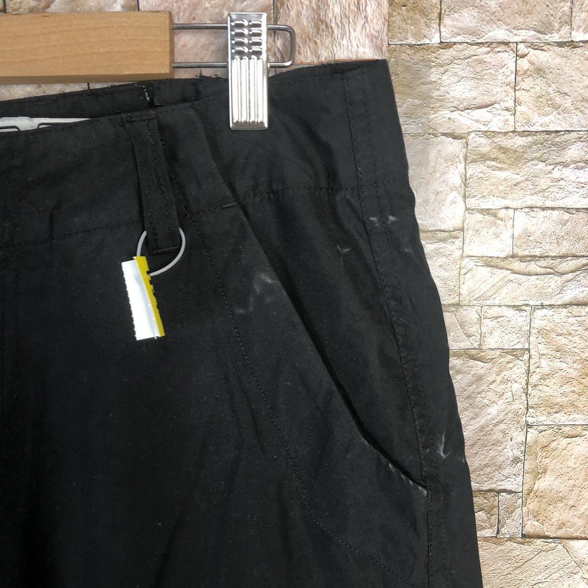 Japanese Brand Counter Culture Black Cargo Multipocket Pants #A340 Size US 30 / EU 46 - 9 Thumbnail