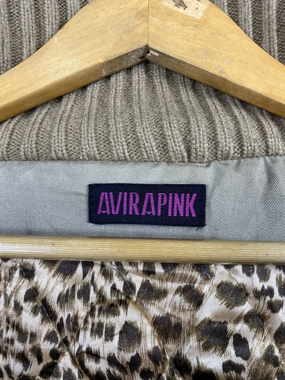 Japanese Brand avirapink japanese brand bomber jacket leopard lining Size M / US 6-8 / IT 42-44 - 4 Thumbnail