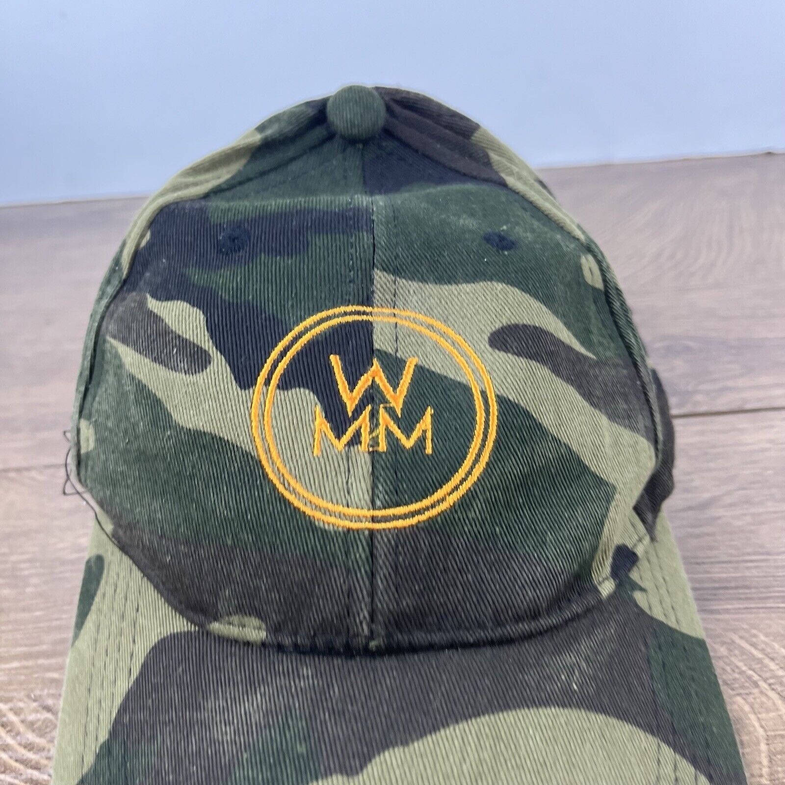 Other Working Man Militia Hat WMM Hat Green Camo Cap Adjustable Ca Size ONE SIZE - 6 Thumbnail