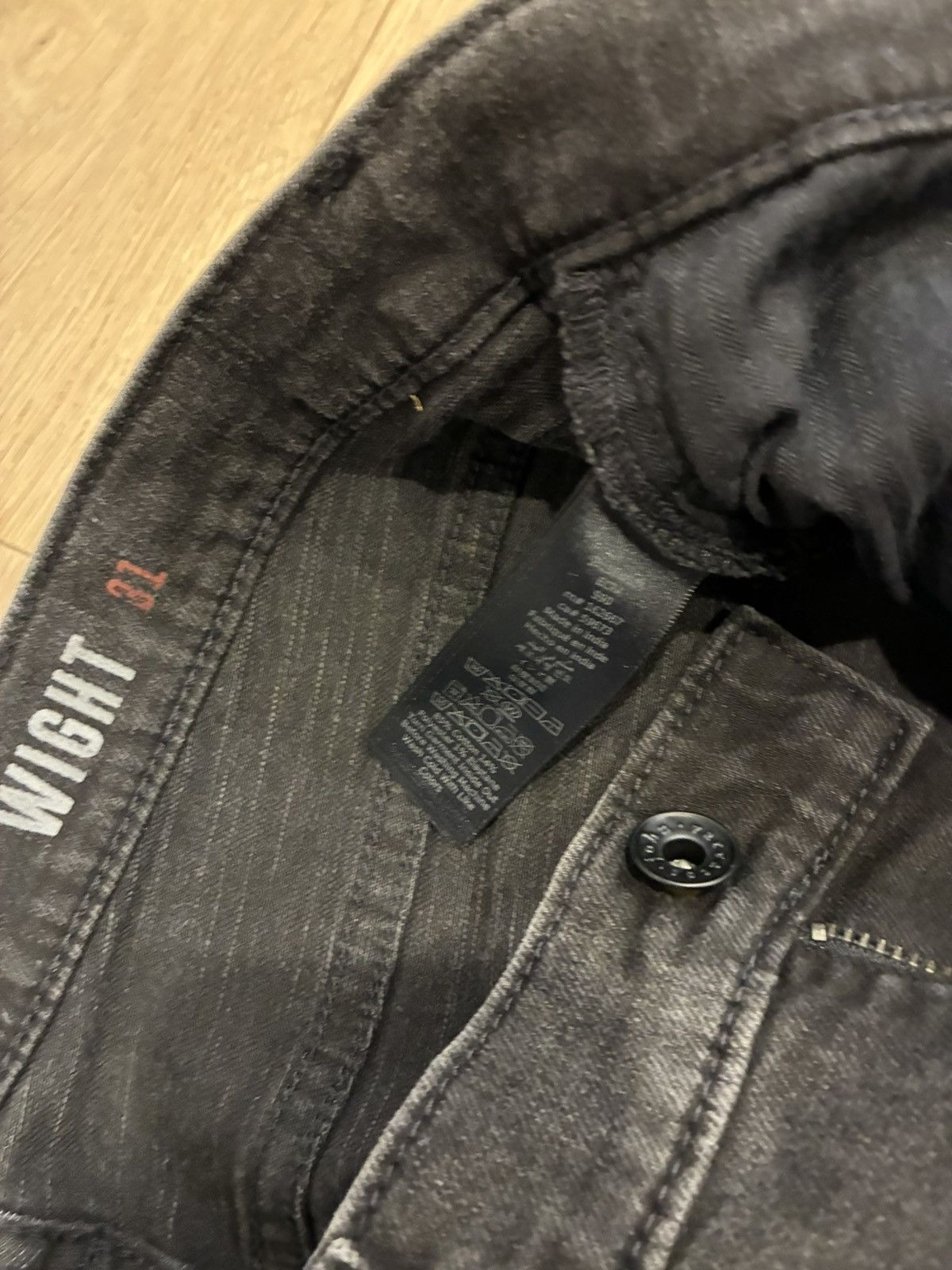 John Varvatos Wight Rock and Rolla Wash jeans 31. Size US 31 - 11 Thumbnail