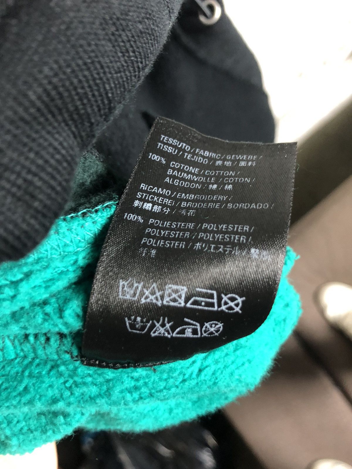 Balenciaga × Designer $1290 Green & Black Stripe Oversized Hoodie Size US M / EU 48-50 / 2 - 6 Thumbnail