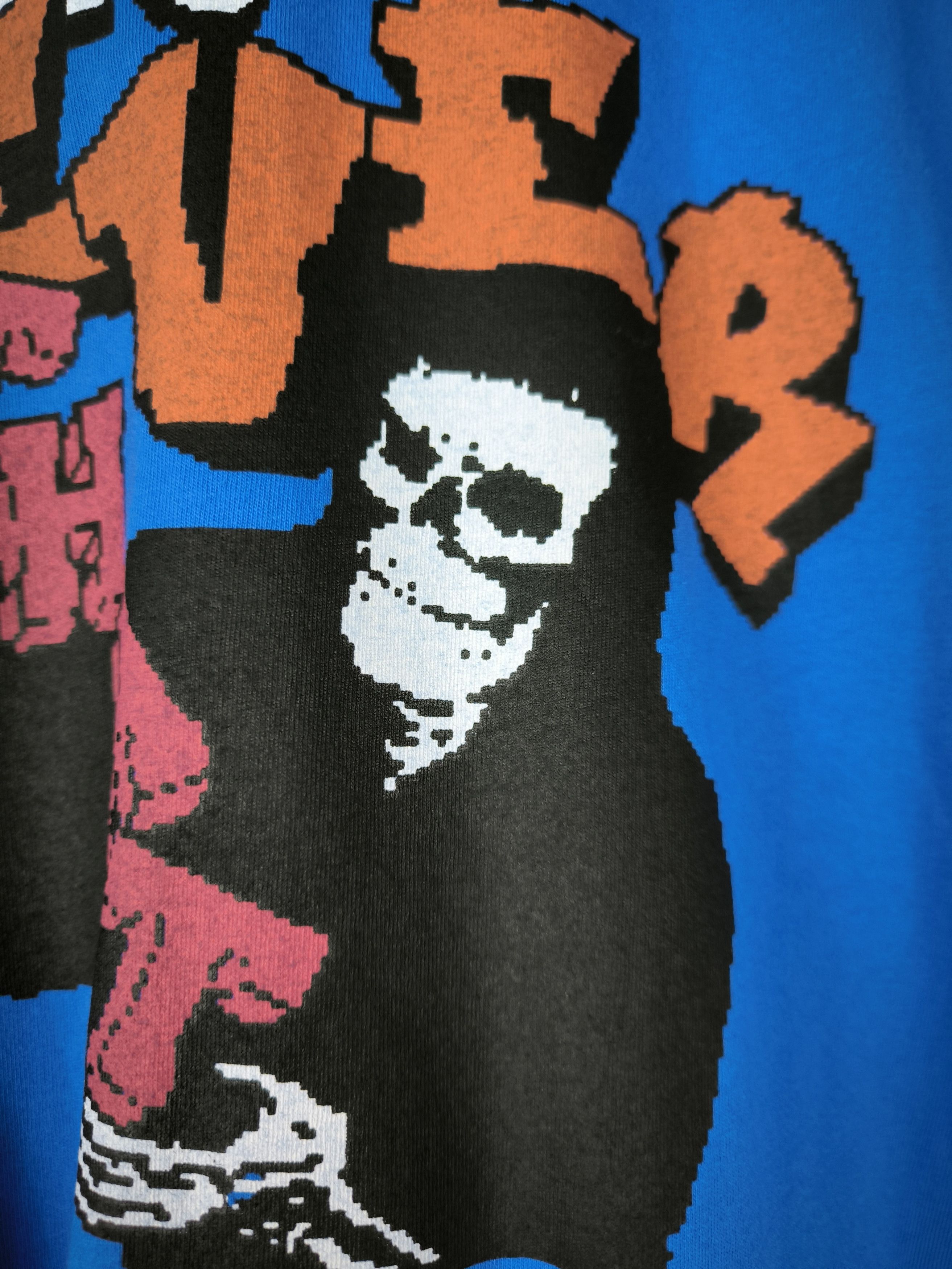 thisisneverthat Skeleton Blue Tee Size US L / EU 52-54 / 3 - 7 Thumbnail