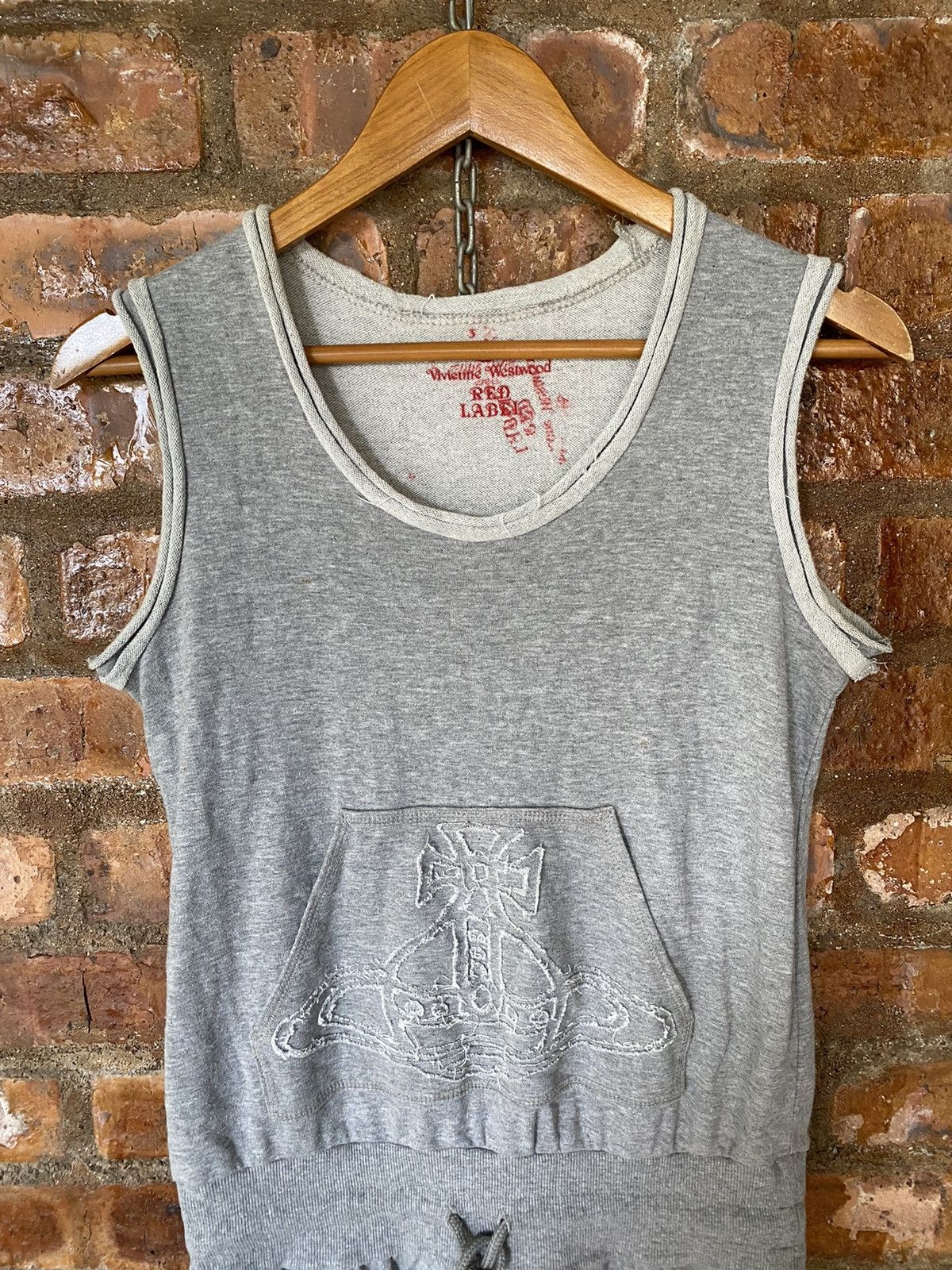 Vivienne Westwood 2000s Fringe embroidered big logo tennis dress Size S / US 4 / IT 40 - 4 Thumbnail
