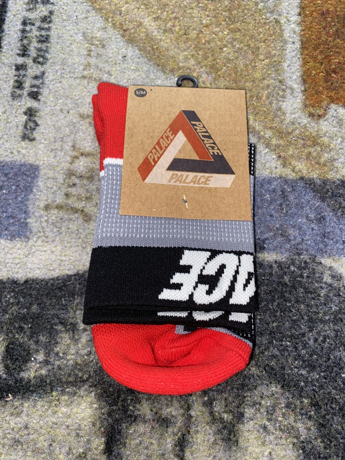 Palace Palace P Tech Ankle Socks (SMALL/MEDIUM) Size ONE SIZE - 1 Thumbnail