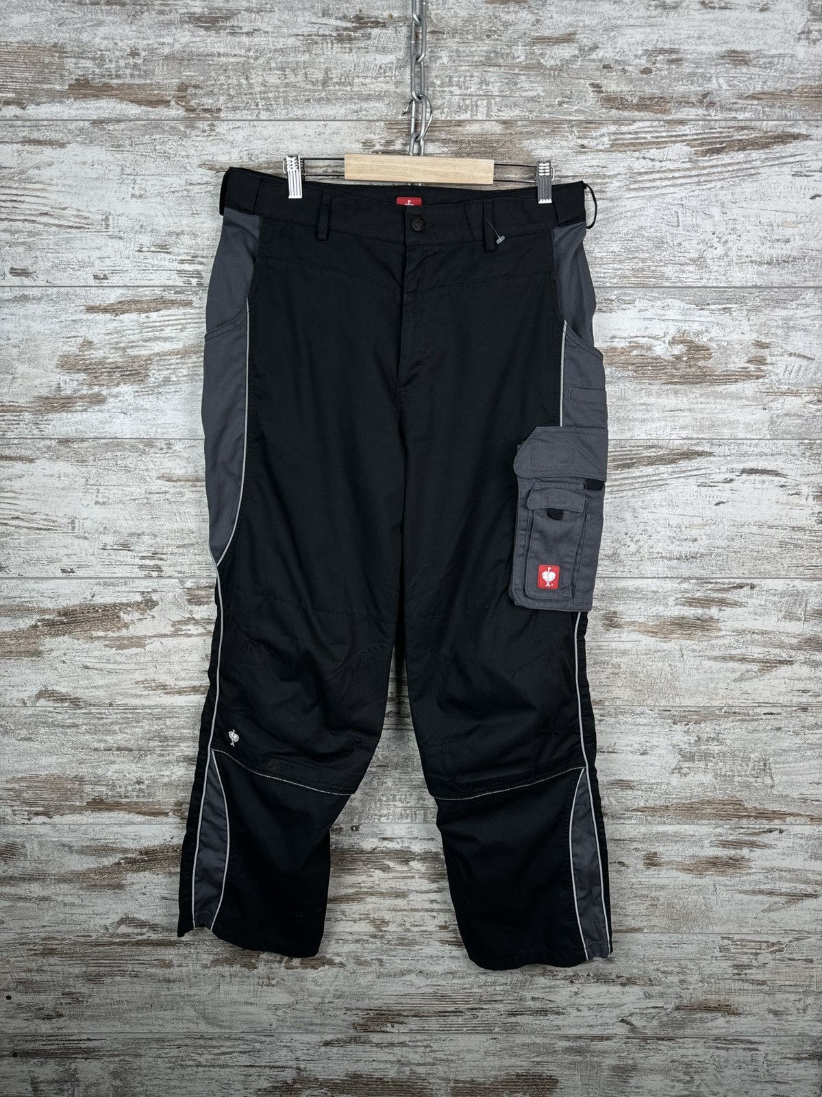 Vintage Mens Vintage Engelbert Strauss pants cargo workwear cordura Size US 34 / EU 50 - 1 Thumbnail