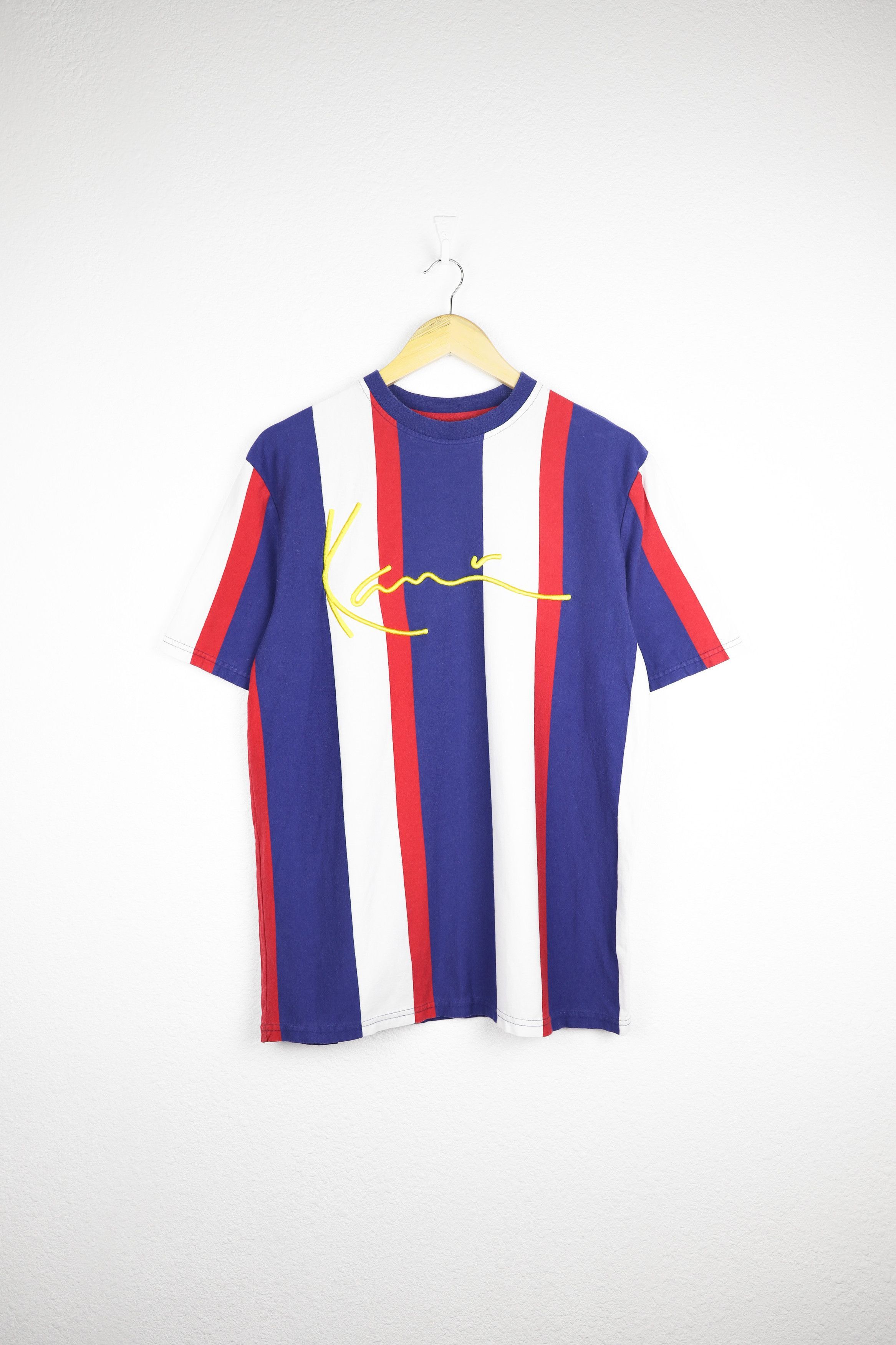 Karl Kani Karl Kani Multicolor Striped Logo Crew Tee T-shirt Size US S / EU 44-46 / 1 - 1 Thumbnail
