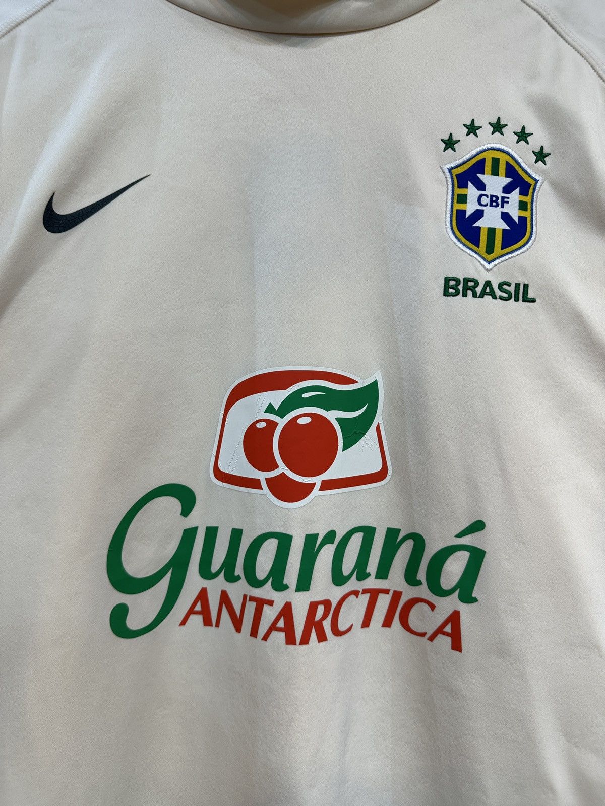 Nike ❗️Rare❗️Brazil 2011-12 Nike LS Training Crew Size US XL / EU 56 / 4 - 2 Thumbnail