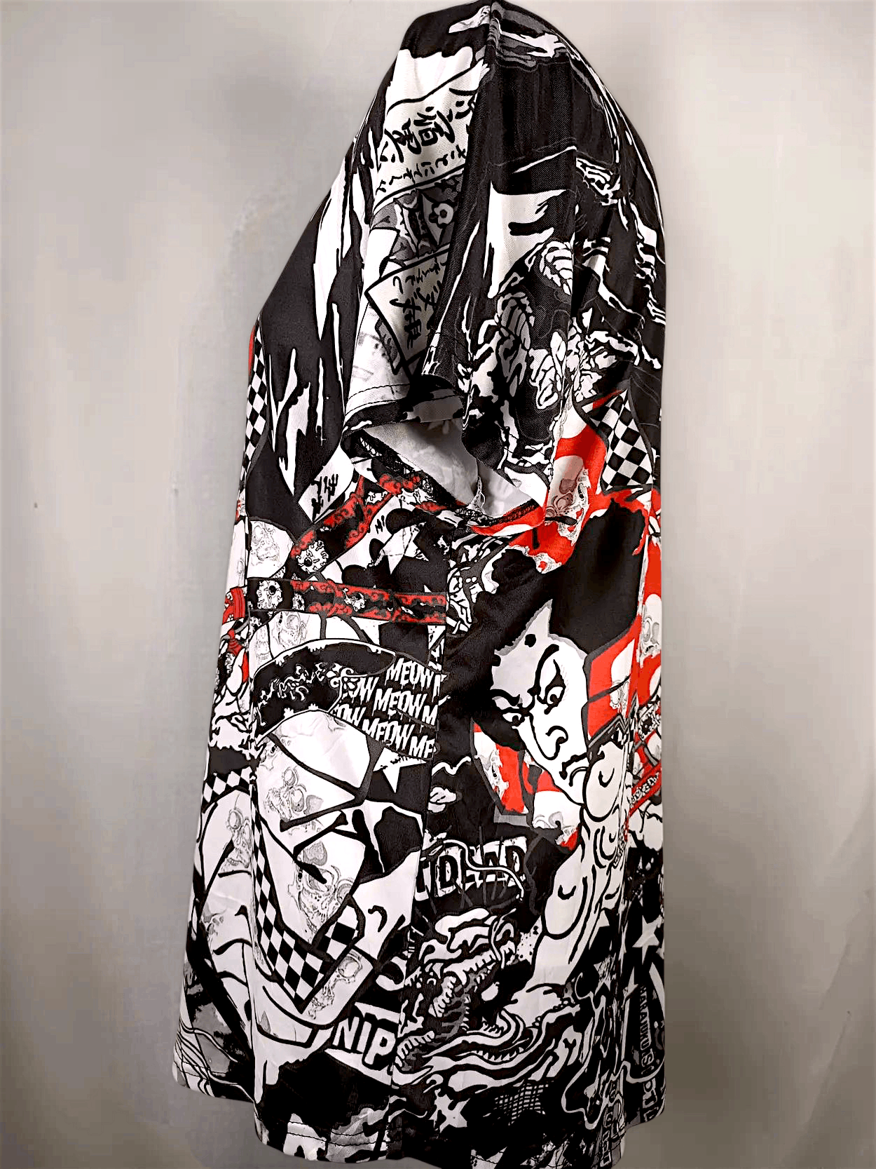 Japanese Brand VINTAGE ACDC RAG Samurai Harajuku Is Not Dead Full print Size US L / EU 52-54 / 3 - 18 Thumbnail
