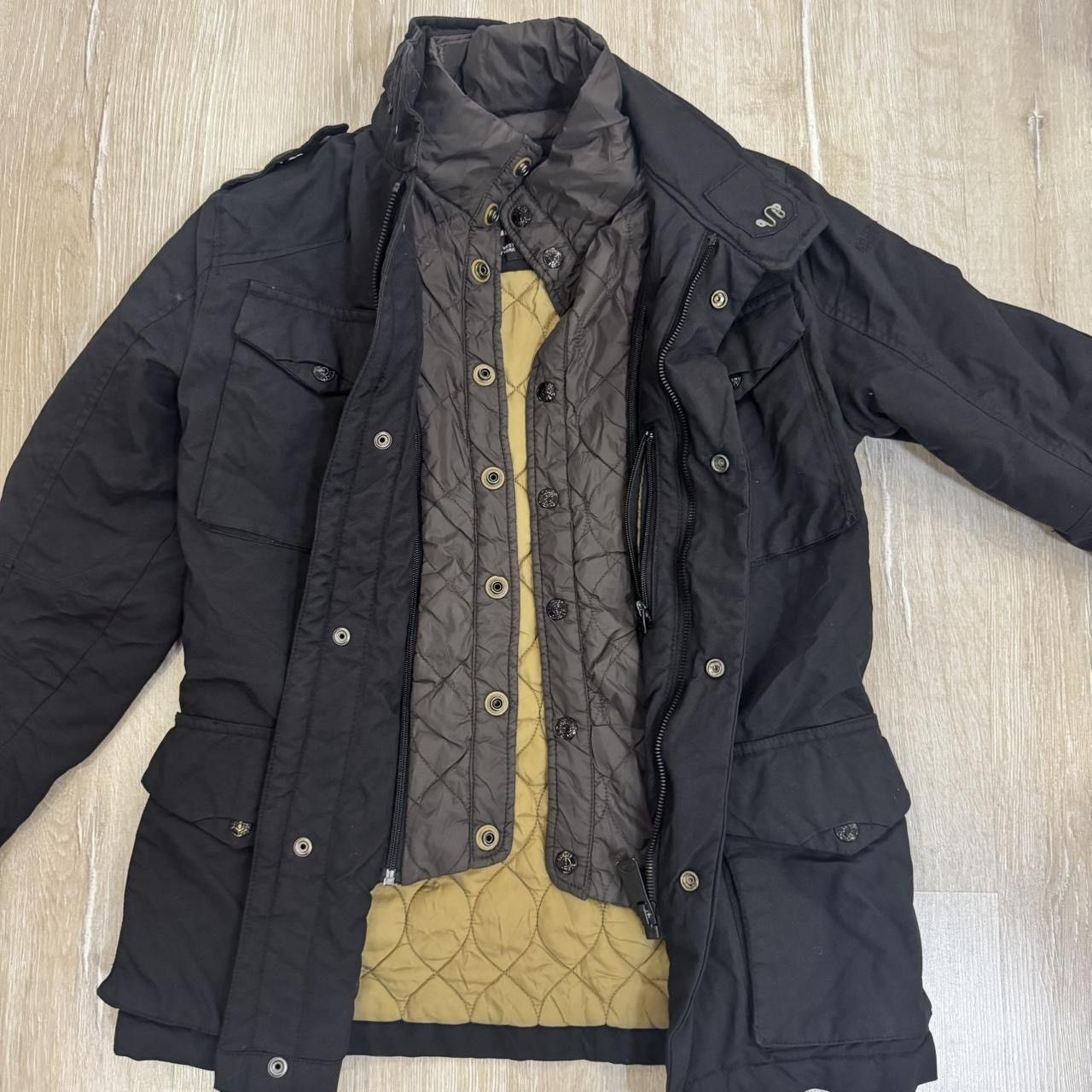 Schott Schott NYC Men's Field Jacket Parka Black size S Size US S / EU 44-46 / 1 - 6 Thumbnail