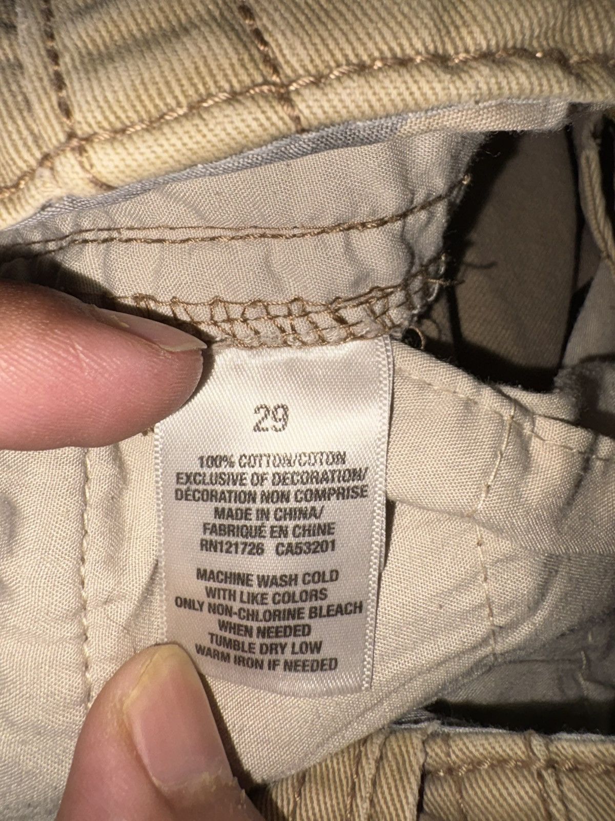 Aeropostale VTG Aeropostale Y2K KhakiCargo Shorts Twill Gorpcore Size 29 Size US 29 - 8 Thumbnail