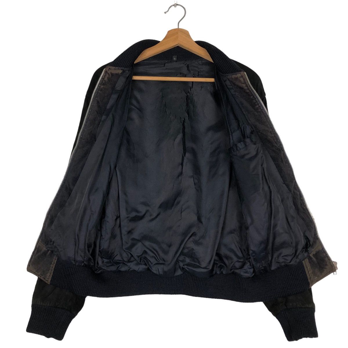 Japanese Brand 🔥90’s Vintage Genuine Leather Jacket Bomber Japan Made Size US L / EU 52-54 / 3 - 11 Thumbnail