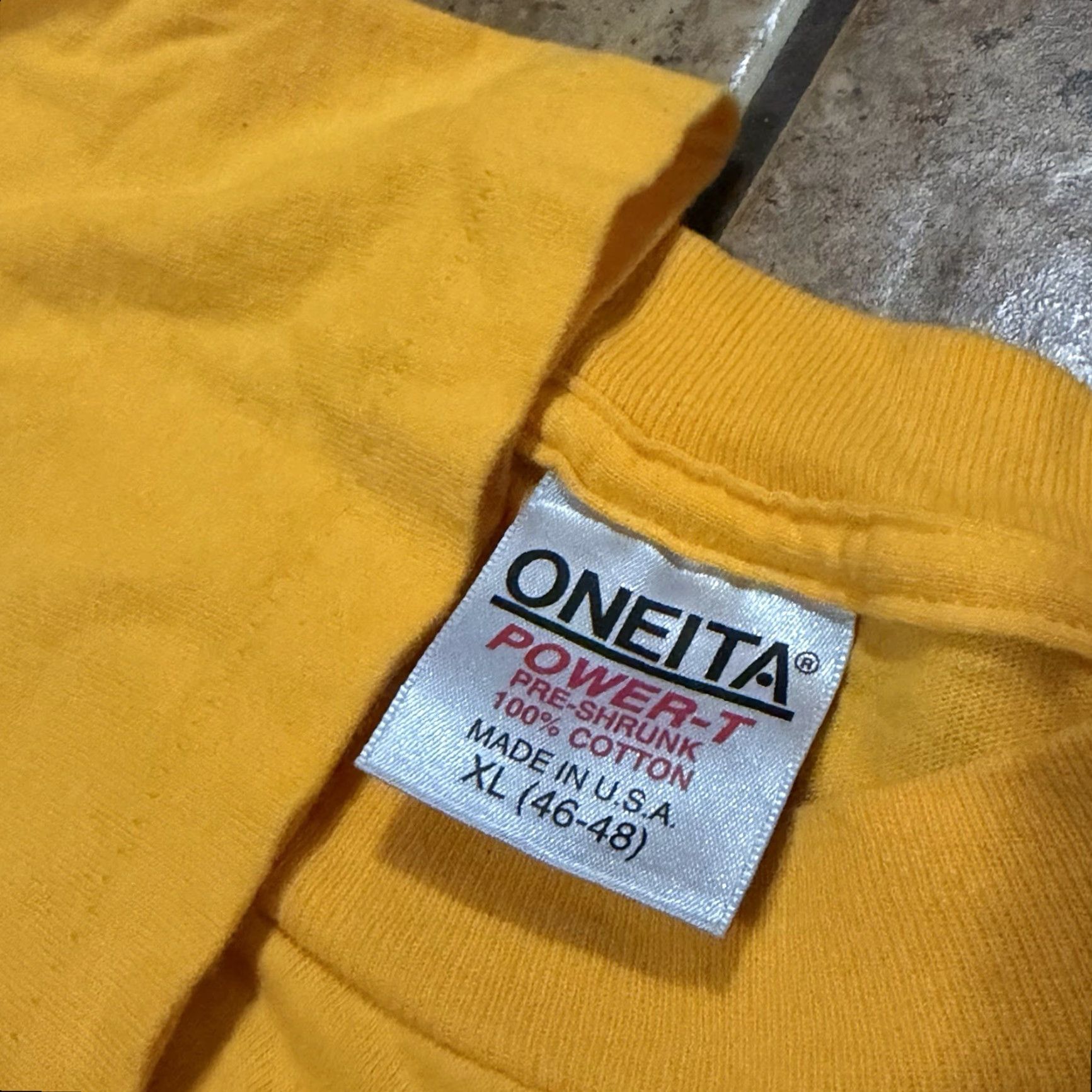Vintage VINTAGE Intel Promo Shirt Mens XL 90s Yellow Networking Graphic Print T-Shirt Size US XL / EU 56 / 4 - 4 Thumbnail
