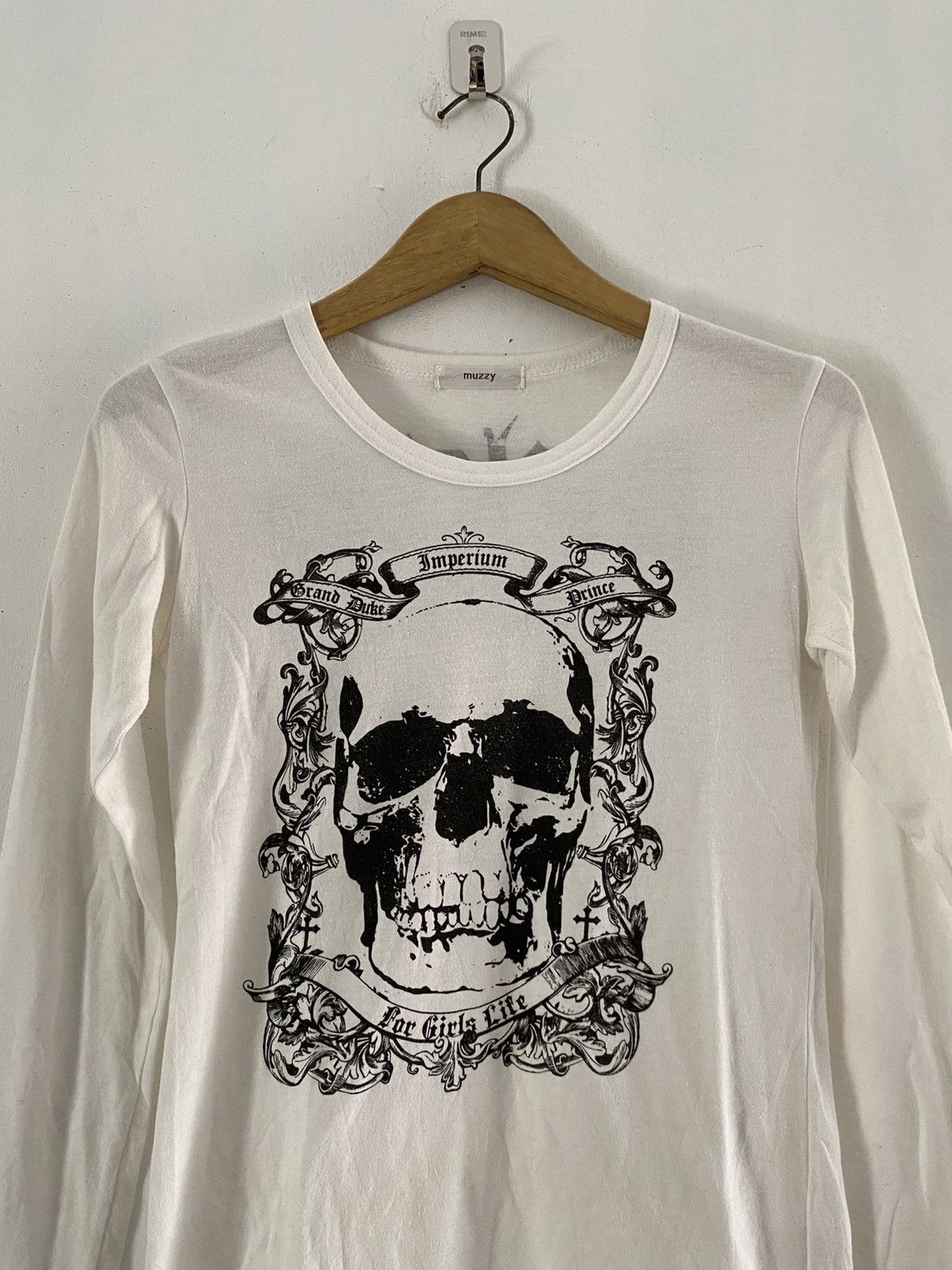 Yasuyuki Ishii Muzzy skull punk longsleeve tshirt Size US M / EU 48-50 / 2 - 3 Thumbnail