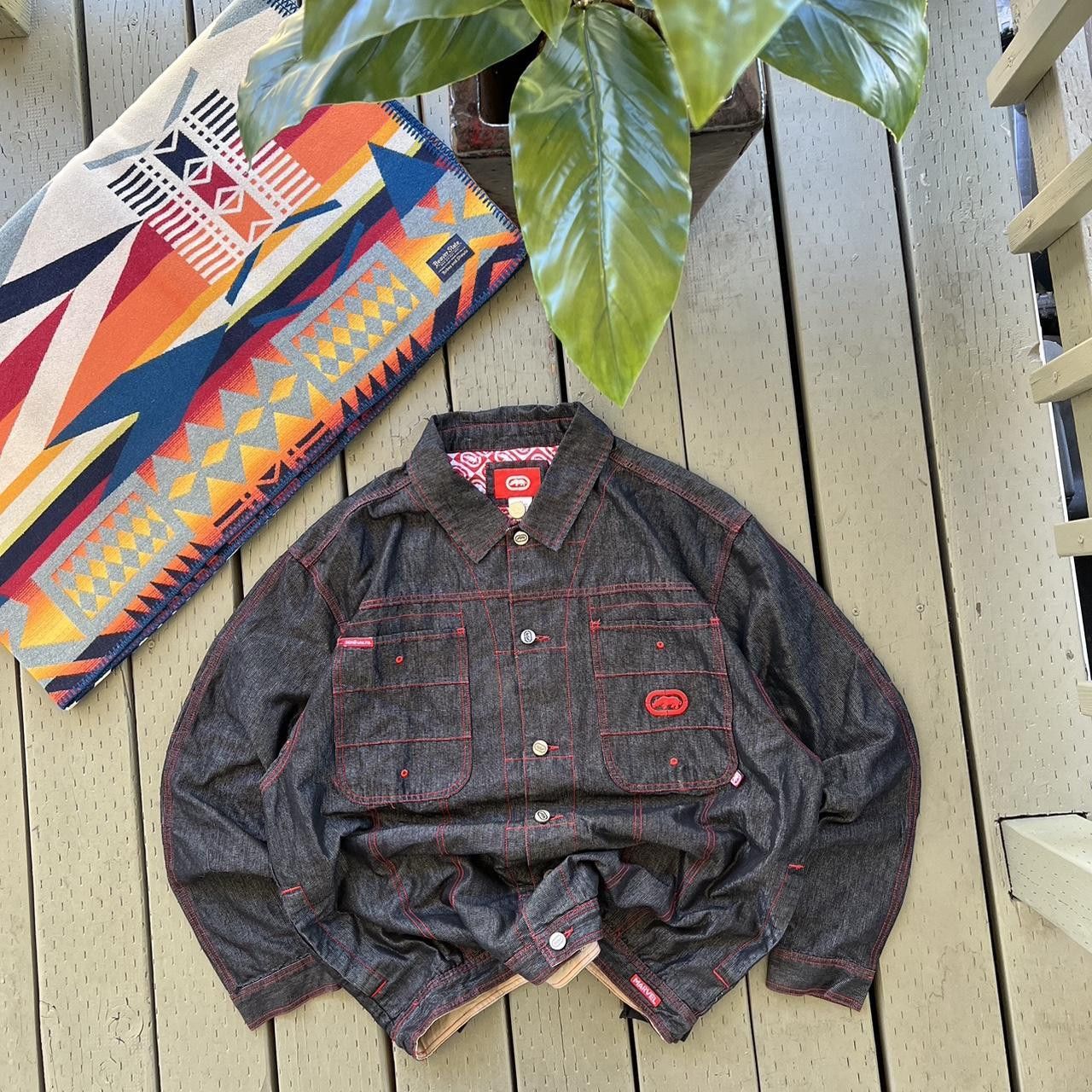 Ecko Unltd. VintageY2K Ecko Unlimited Marvel Fantastic Four Denim Jacket Size US XL / EU 56 / 4 - 5 Thumbnail