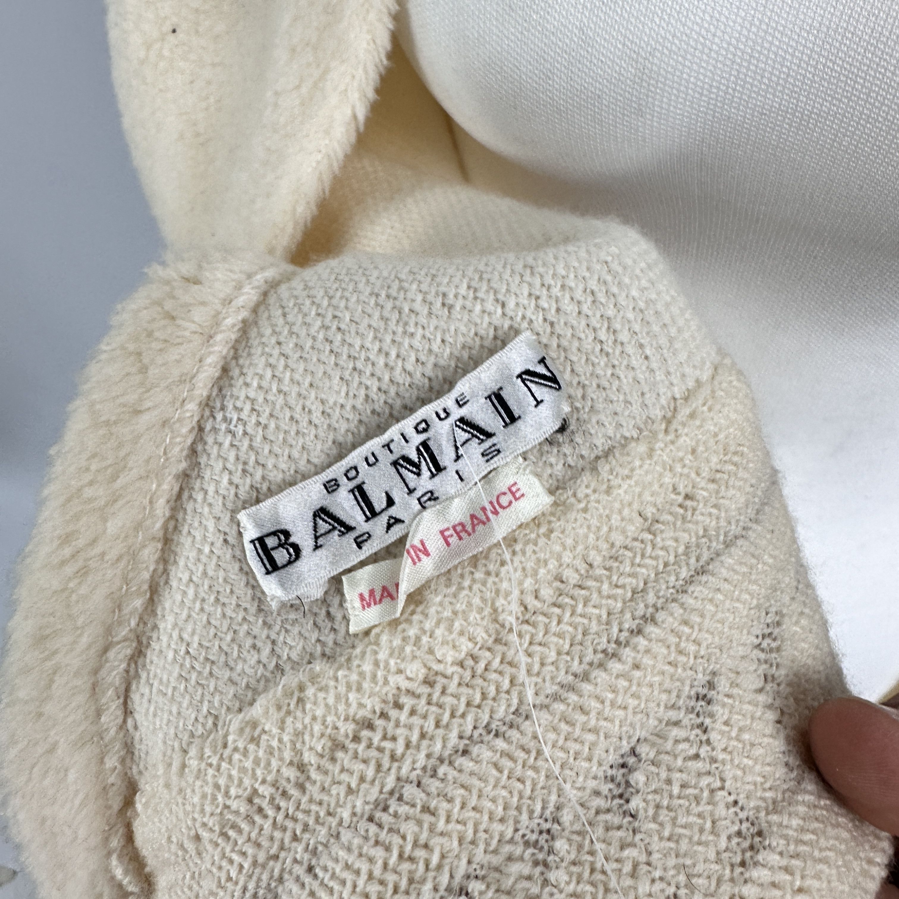 Pierre Balmain Mantellina Pierre Balmain Lana Triangolare – UNI Size M / US 6-8 / IT 42-44 - 4 Thumbnail