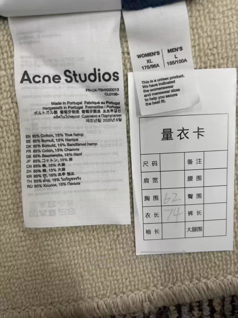 Acne Studios Acne Studios Mud-dyed 1996 short-sleeve Size US XL / EU 56 / 4 - 4 Thumbnail