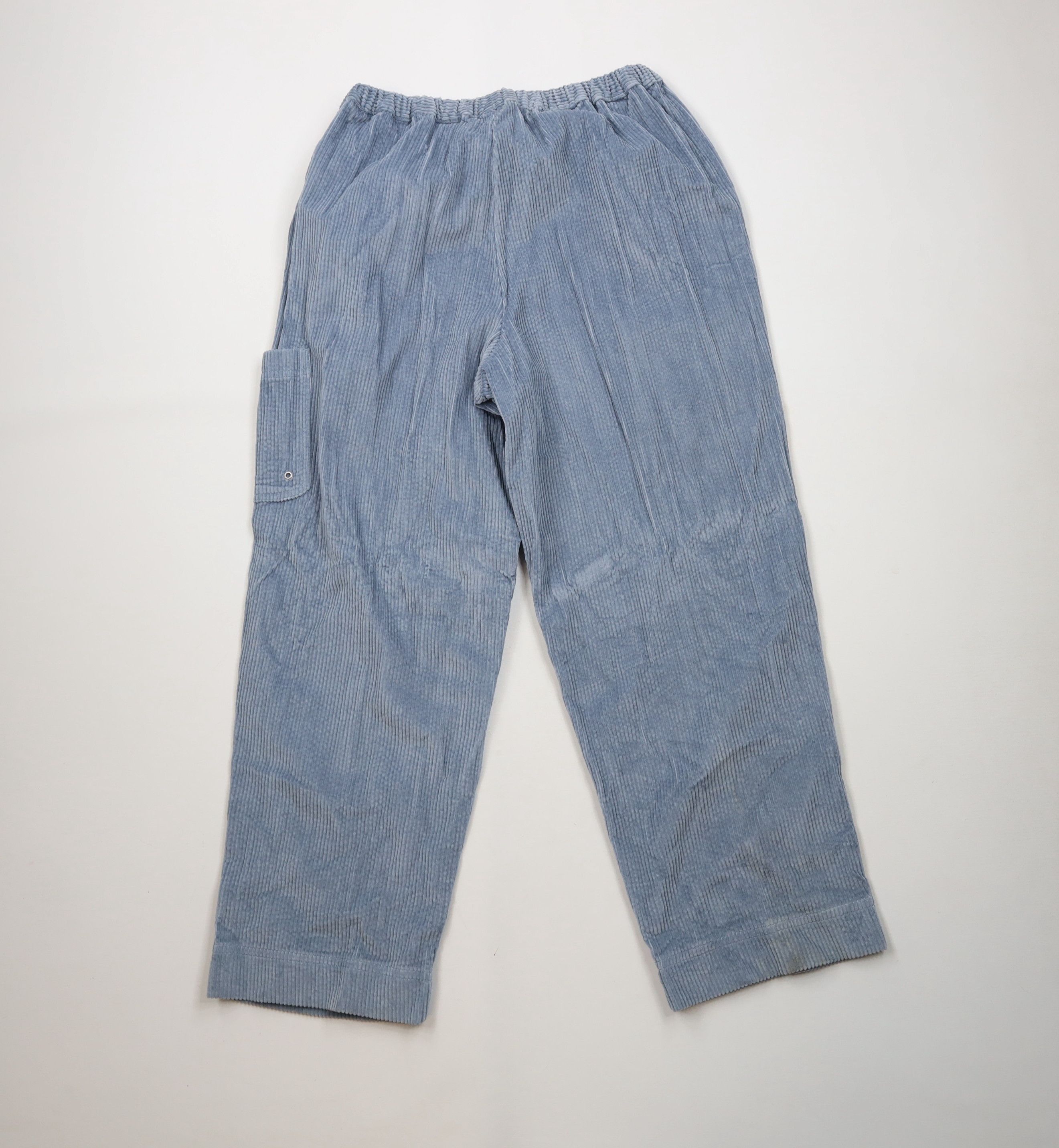 Vintage Deadstock Vintage 90s Streetwear Wide Leg Corduroy Pants Size 28" / US 6 / IT 42 - 12 Thumbnail