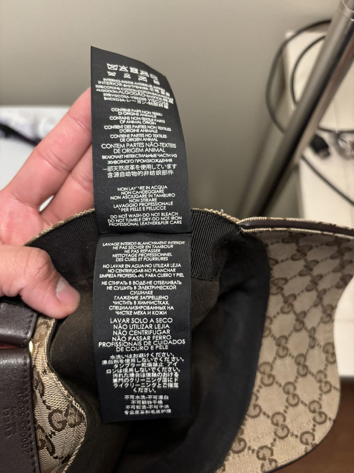 Gucci Gucci GG canvas baseball hat Size ONE SIZE - 11 Thumbnail