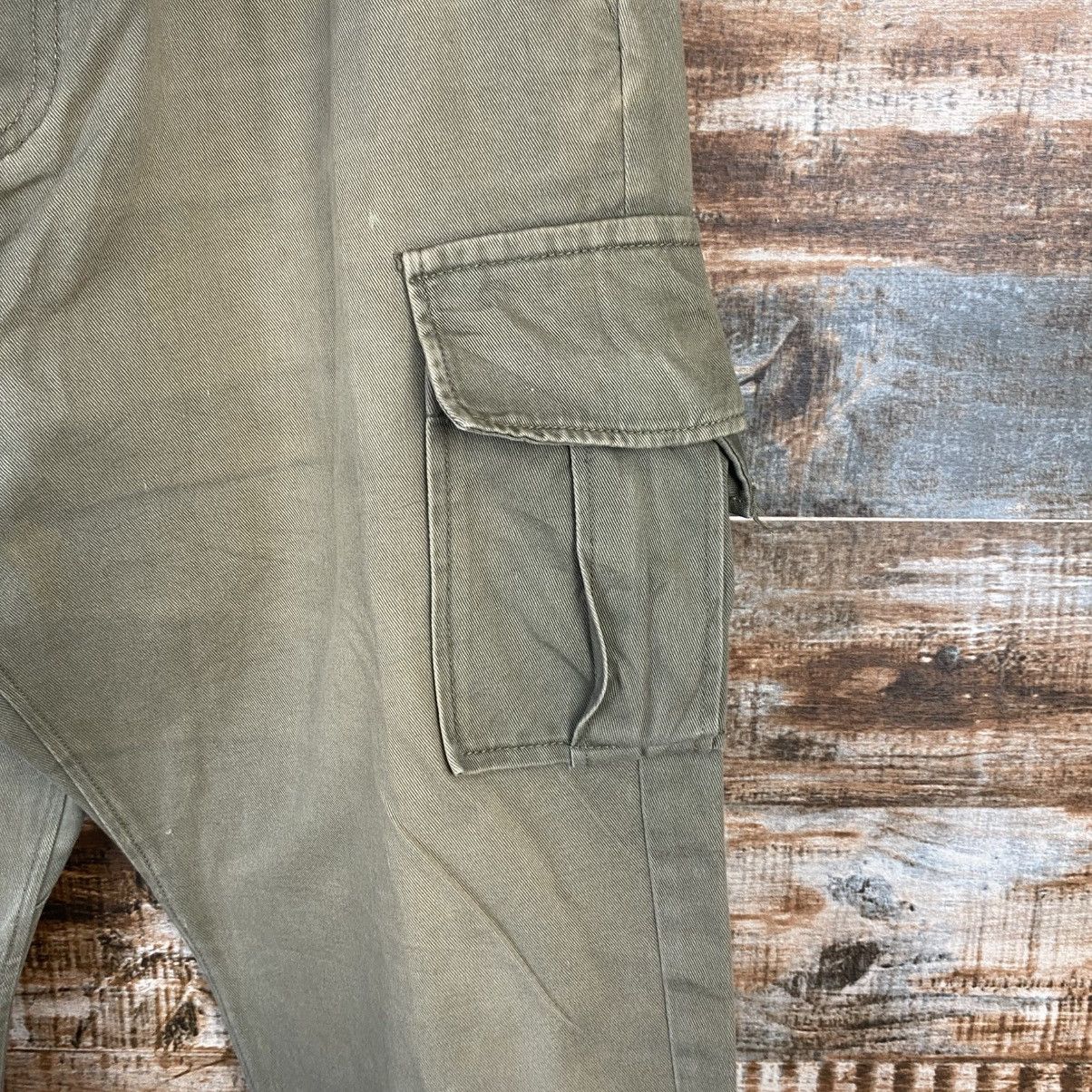 BASE CONTROL DL Base Control Green Joggers Pants #C764 Size US 29 - 9 Thumbnail