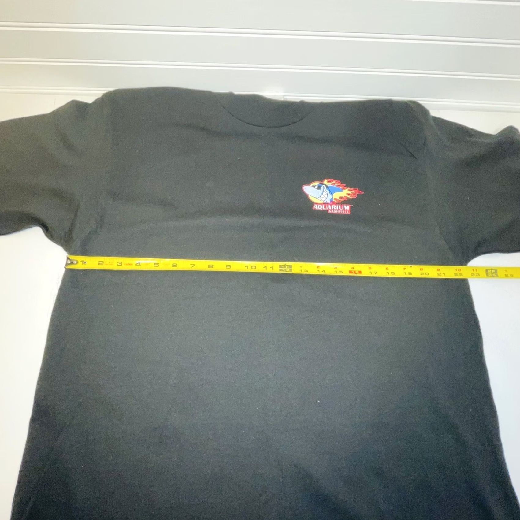 Doublet Aquarium Nashville Shark Logo Double Sided T-shirt Black XL Men's Short Sleeve Crew Neck Graphic Tee Shark Logo Size US XL / EU 56 / 4 - 6 Thumbnail