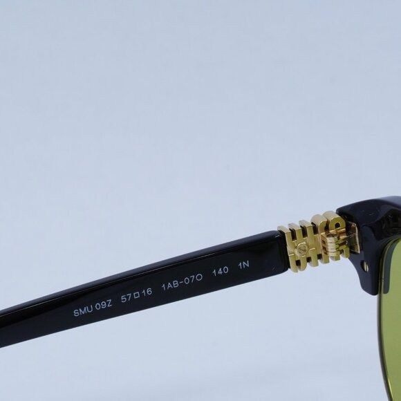 Miu Miu Miu Miu MU09ZS 1AB07O Sunglasses Black Aviator Frame Size ONE SIZE - 10 Thumbnail