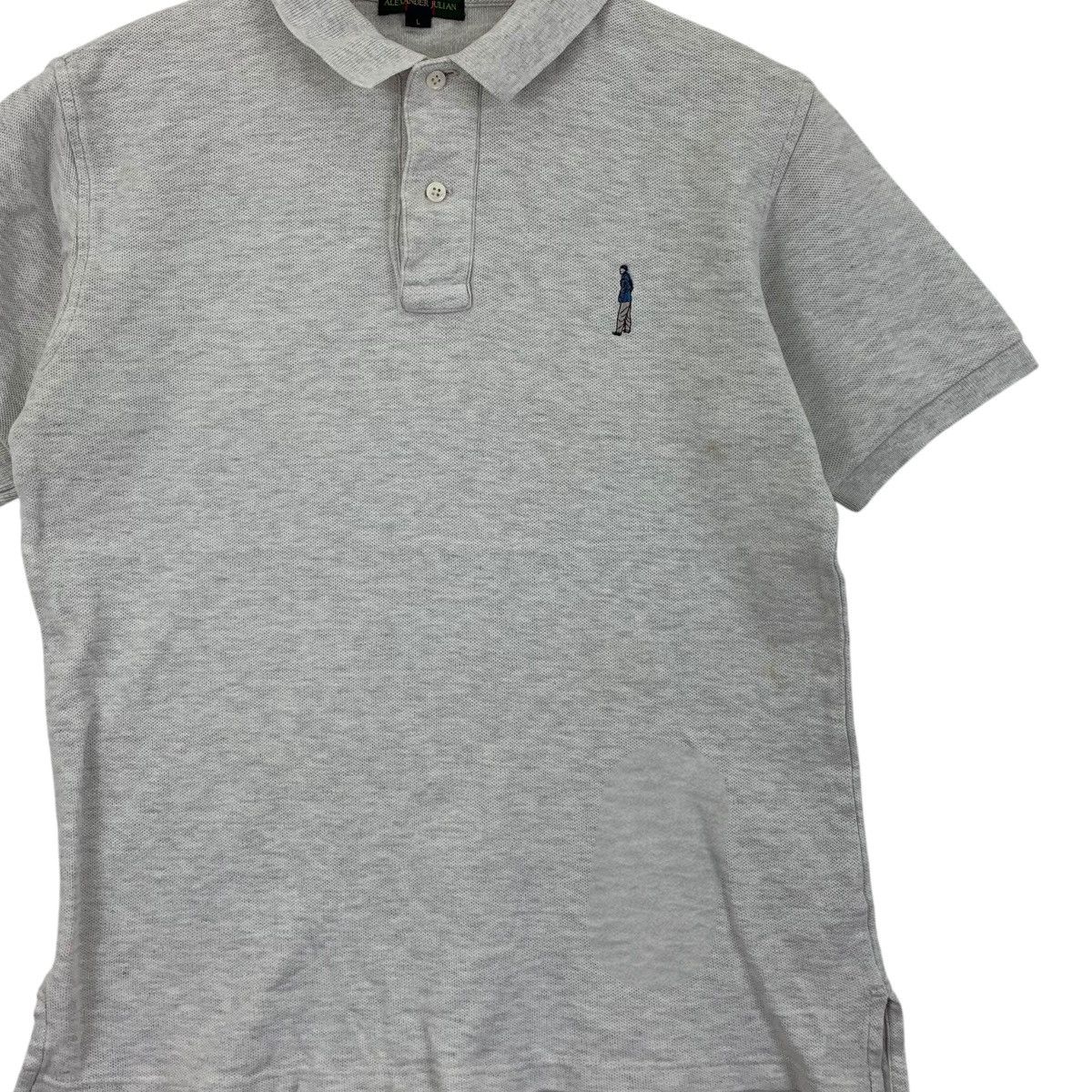 Alexander Julian Vintage ALEXANDER JULIAN COLOURS Collection Polo Tee Shirt Size L / US 10 / IT 46 - 3 Thumbnail