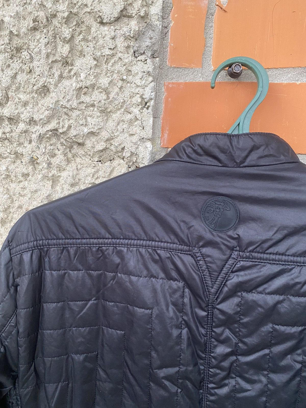 Versace 🖤Gianni Versace Collection Quilted Moto Jacket Size US S / EU 44-46 / 1 - 11 Thumbnail