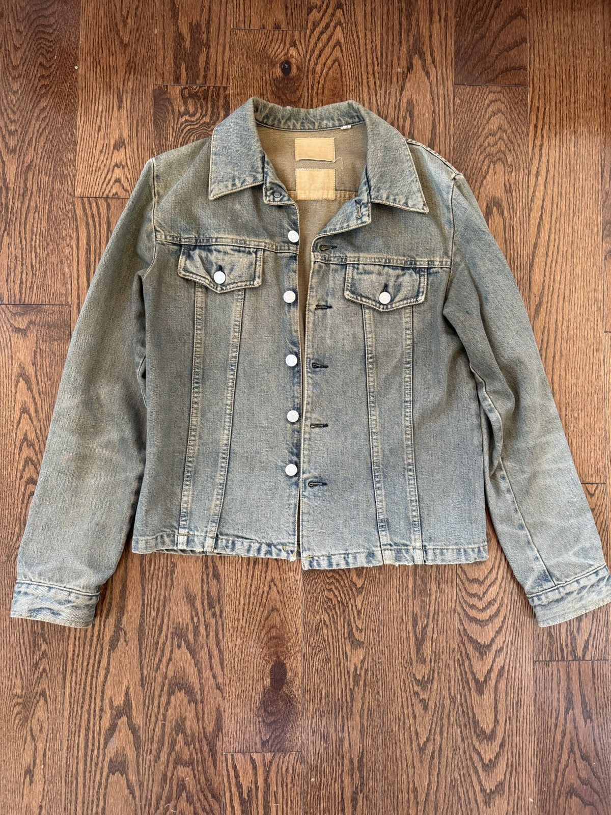 Helmut Lang Archive Mudwash Helmut Leng Denim Jacket Size US S / EU 44-46 / 1 - 1 Thumbnail