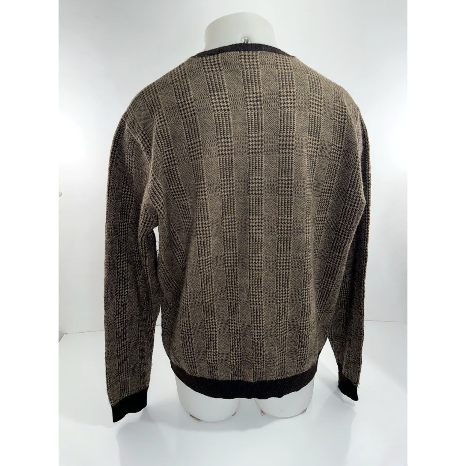 Ralph Lauren POLO RALPH LAUREN Sweater XL Alpaca Wool Mens Brown Pullover 2-Ply Knit Used Vintage AA Size US XL / EU 56 / 4 - 3 Thumbnail