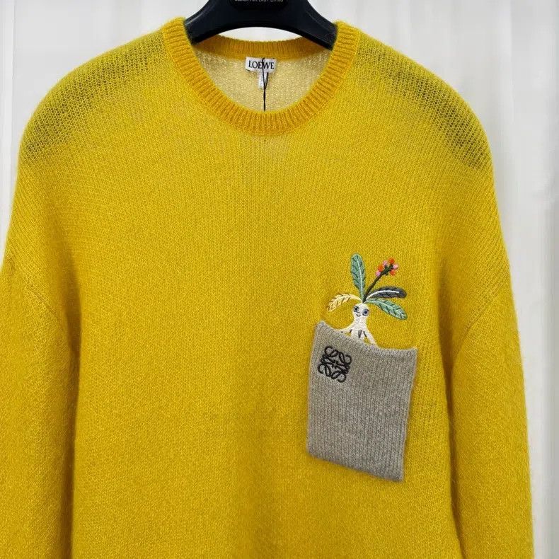 Loewe Loewe 25 Pockets Embroidered Mohair Knit Sweater Size M / US 6-8 / IT 42-44 - 3 Thumbnail