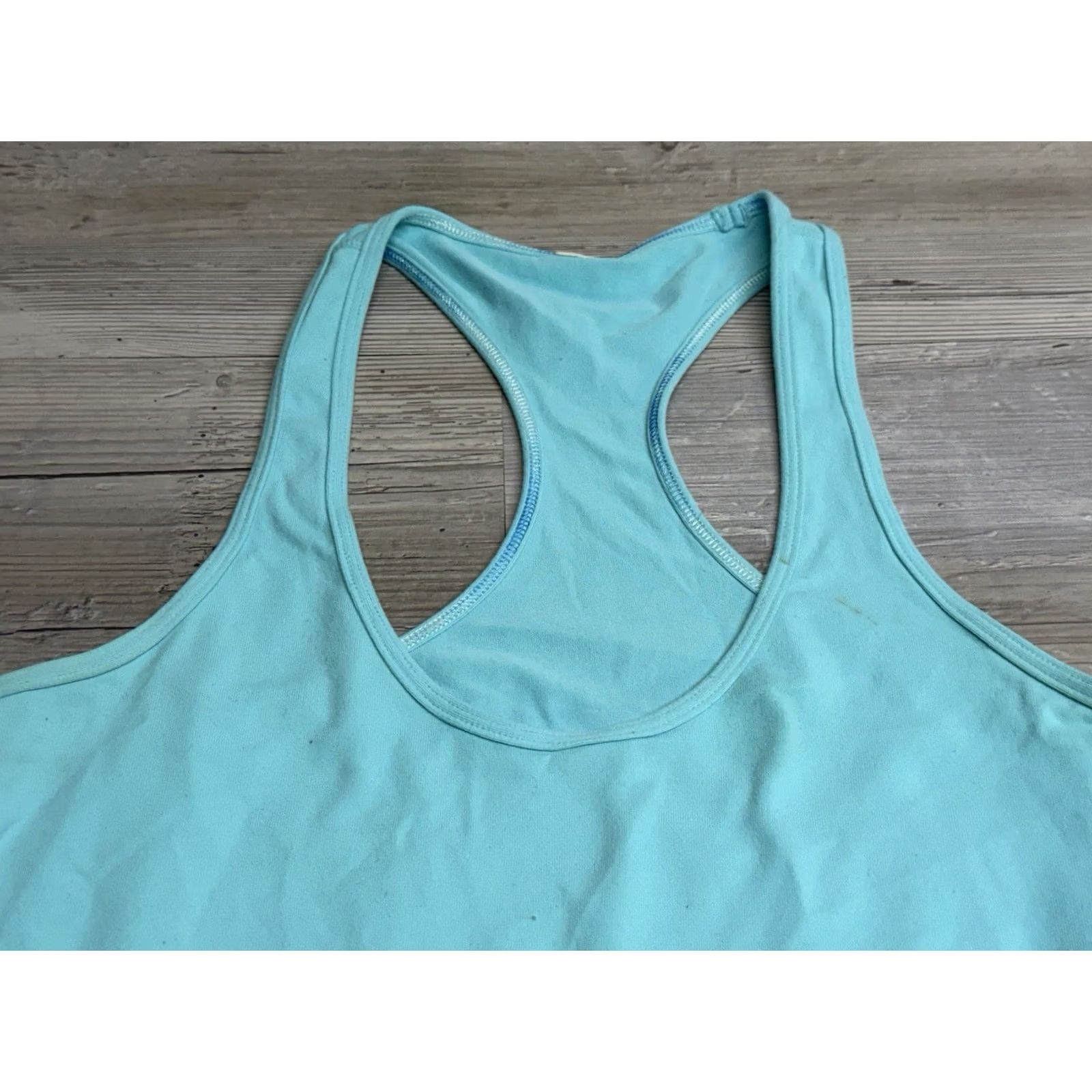 Lululemon Lululemon Tank Top Size 10 Light Blue Racerback Athletic Yoga Top Tank Women XS? No Size L / US 10 / IT 46 - 3 Thumbnail