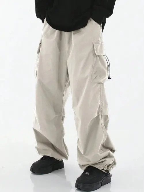 Japanese Brand Parachute Multi-Pocket Sweatpants Gorpcore Cargo Size US 36 / EU 52 - 2 Thumbnail