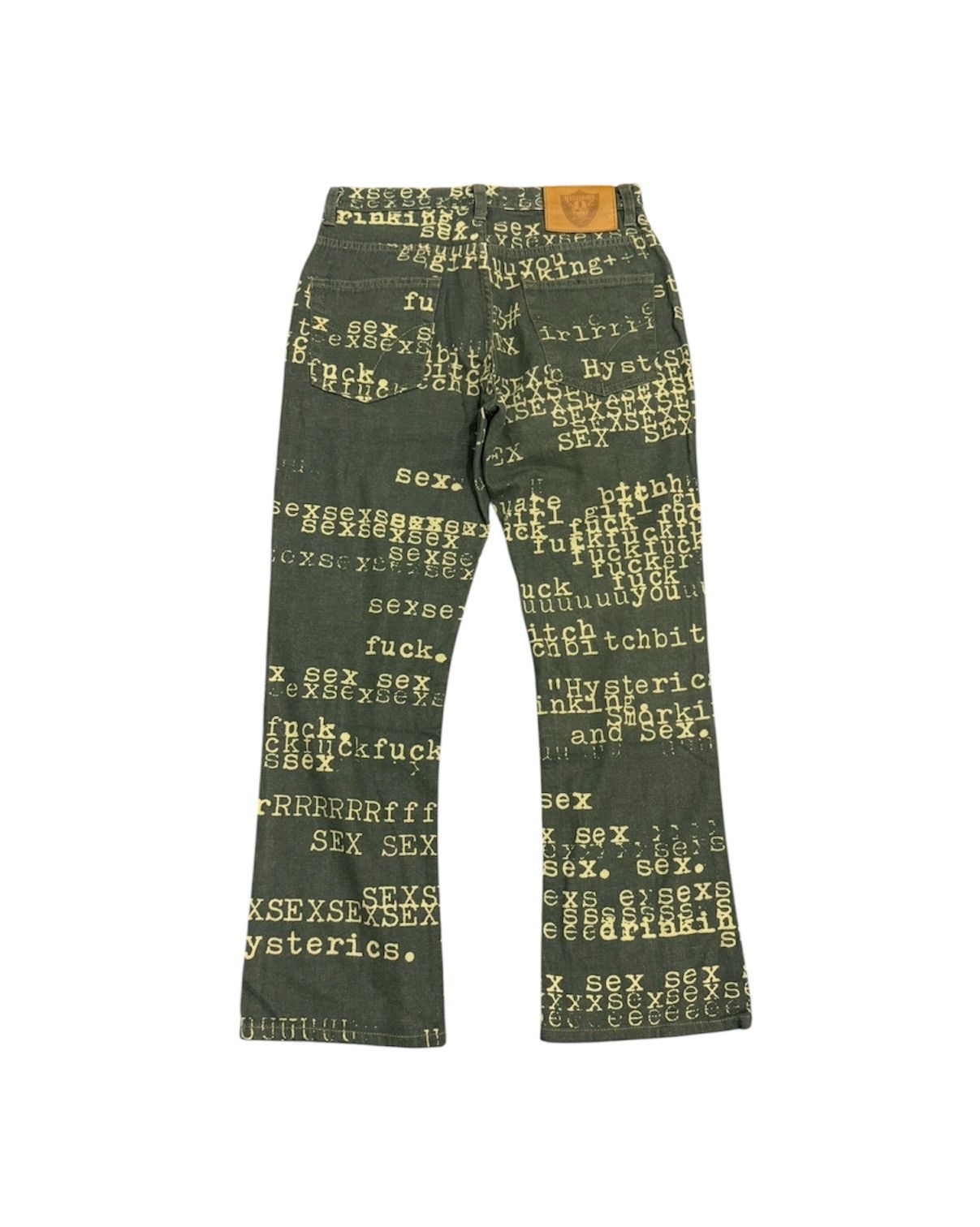 Hysteric Glamour Hysteric glamour sex fuck pants Size US 28 / EU 44 - 2 Thumbnail