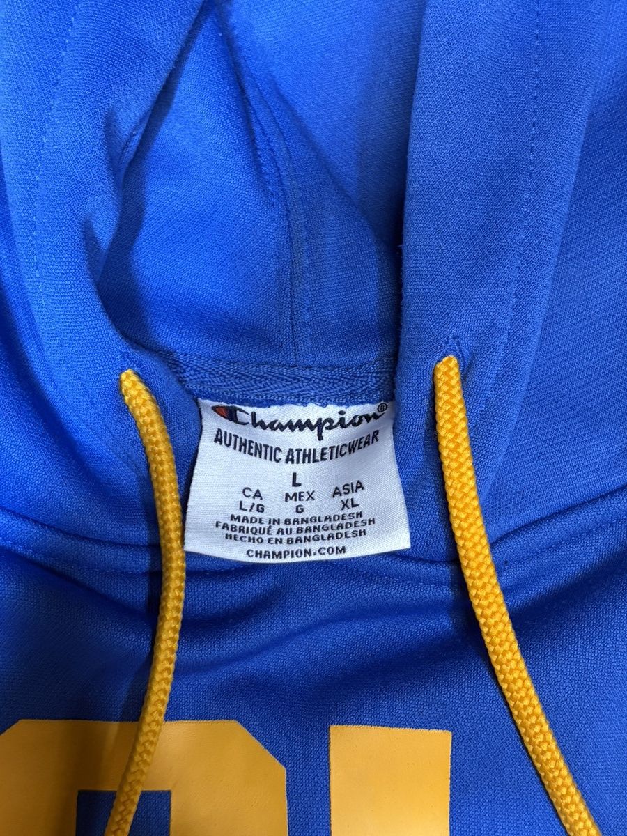 NCAA Vintage 2000s Champion UCLA Bruins College Hoodie Sz. L 0556 Size US L / EU 52-54 / 3 - 3 Thumbnail