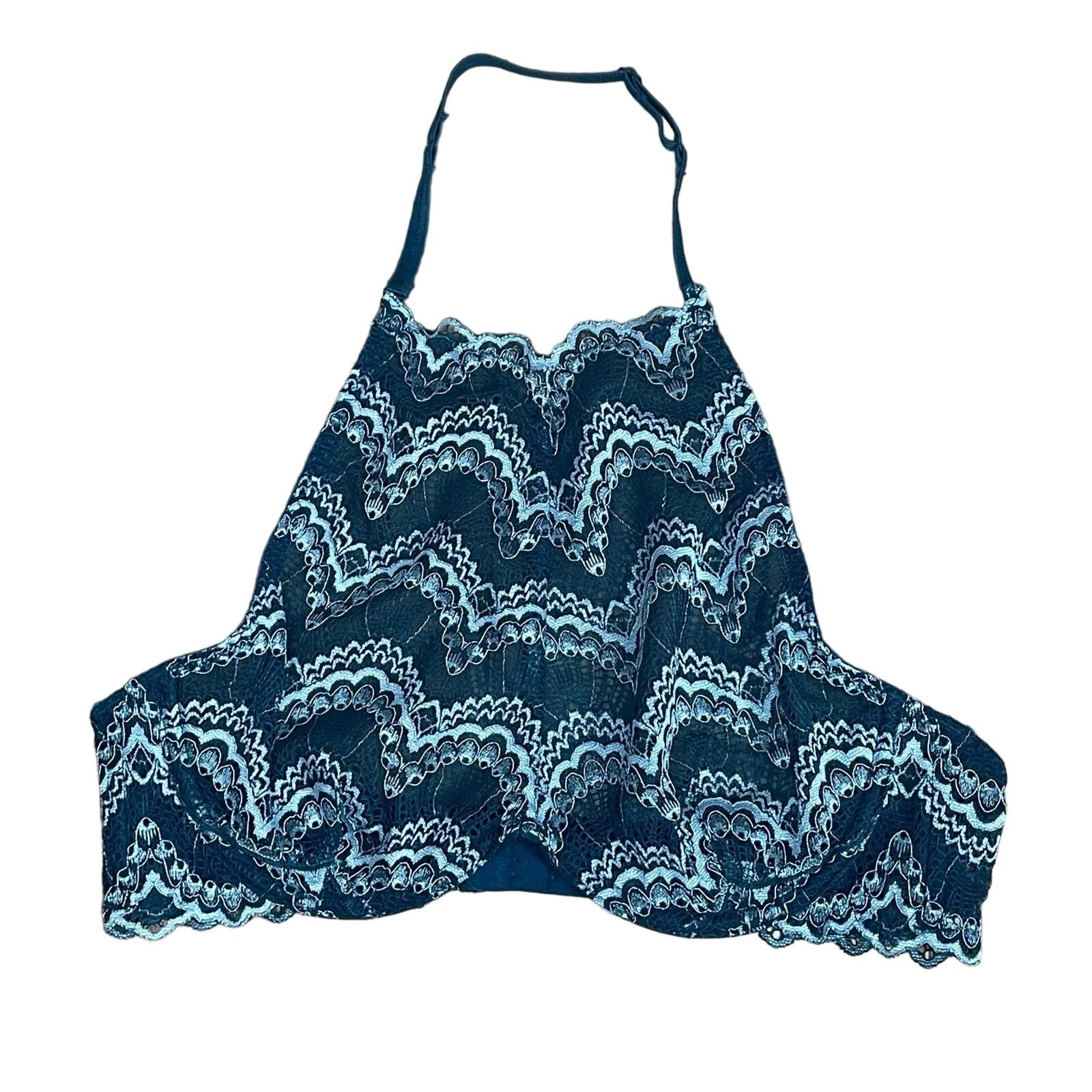 Free People Free People Daring High Neck Bra S Intimately Sheer Unlined Size ONE SIZE - 1 Thumbnail